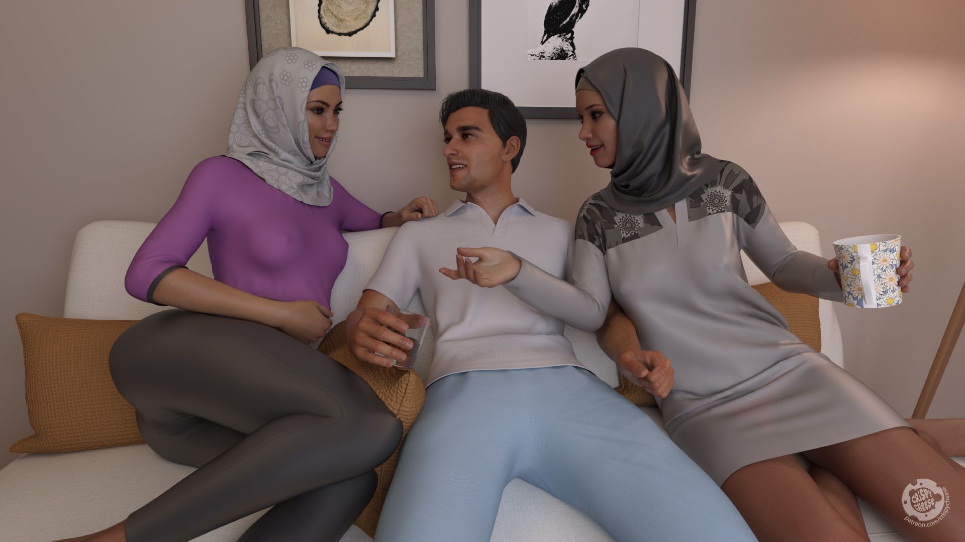 Night At The Living Room - Chapter 1