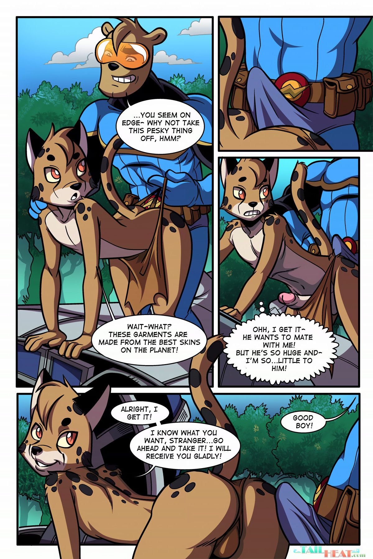 Space Man -vs- Savage Boy - Chapter 1