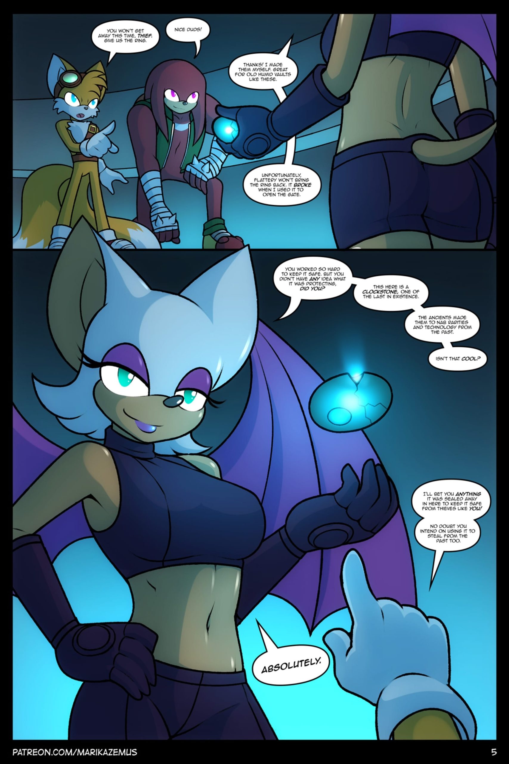 Sonic Boom: Echidna Nights - Chapter 1