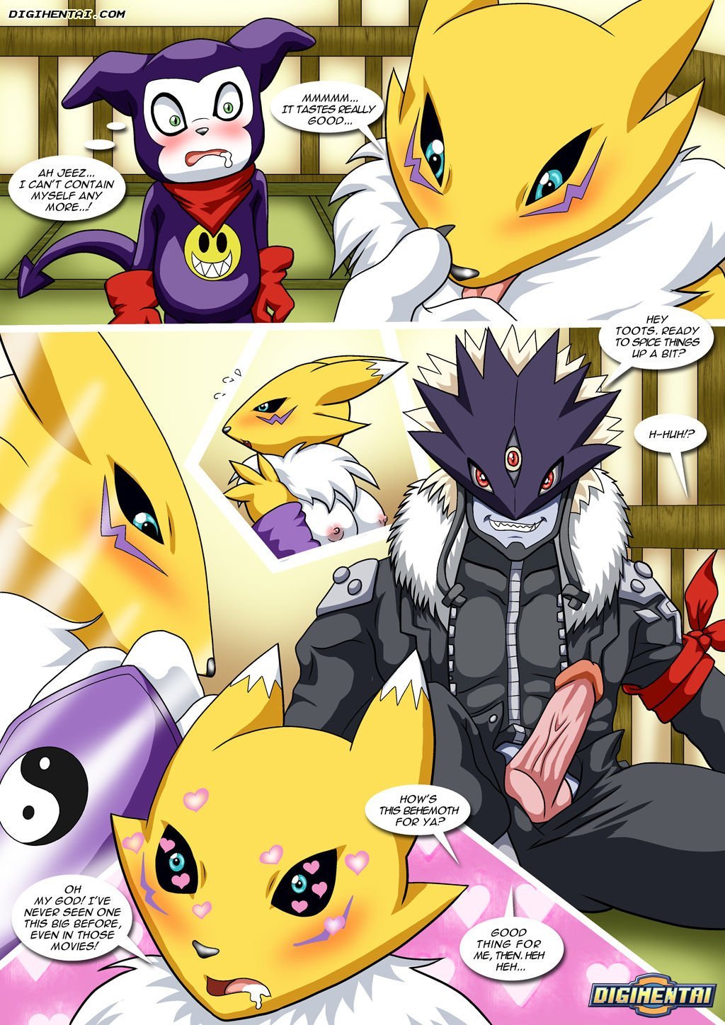 Renamon´s First Time - Chapter 1