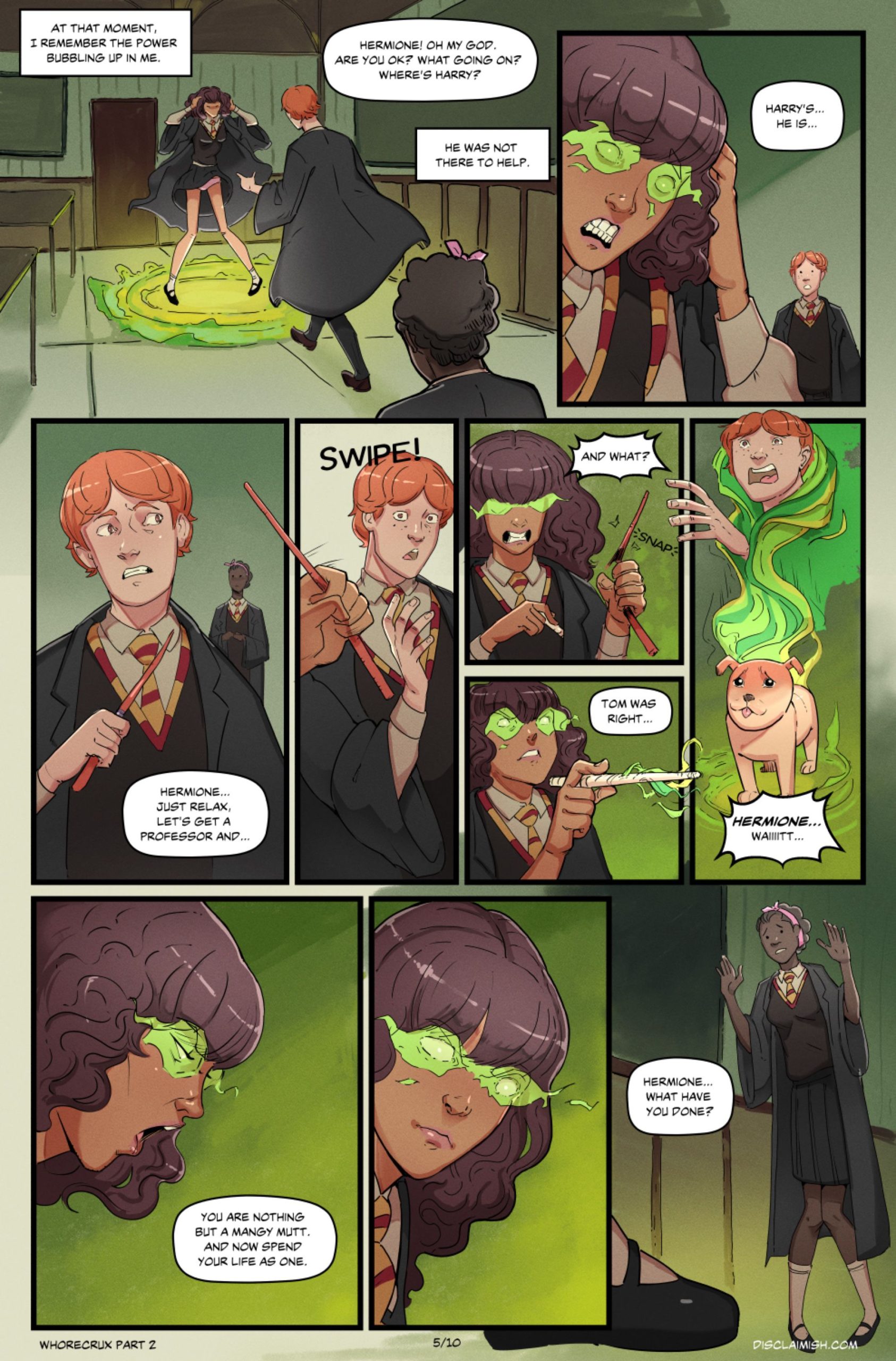 Hermione Granger And The Whorecrux (1-2) - Chapter 2
