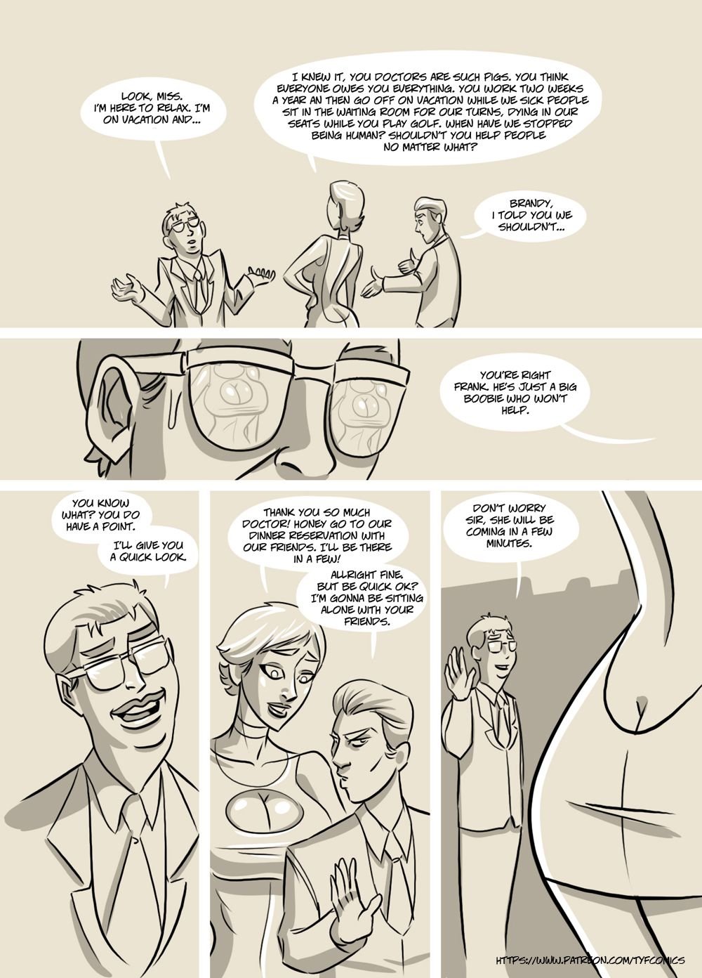 Thank You For Coming - Chapter 1