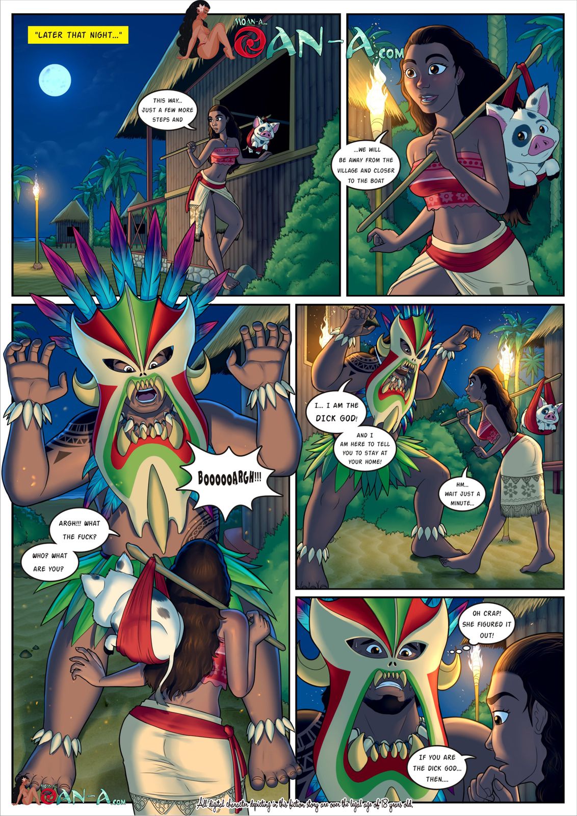 Moan Island (1-3) - Chapter 1