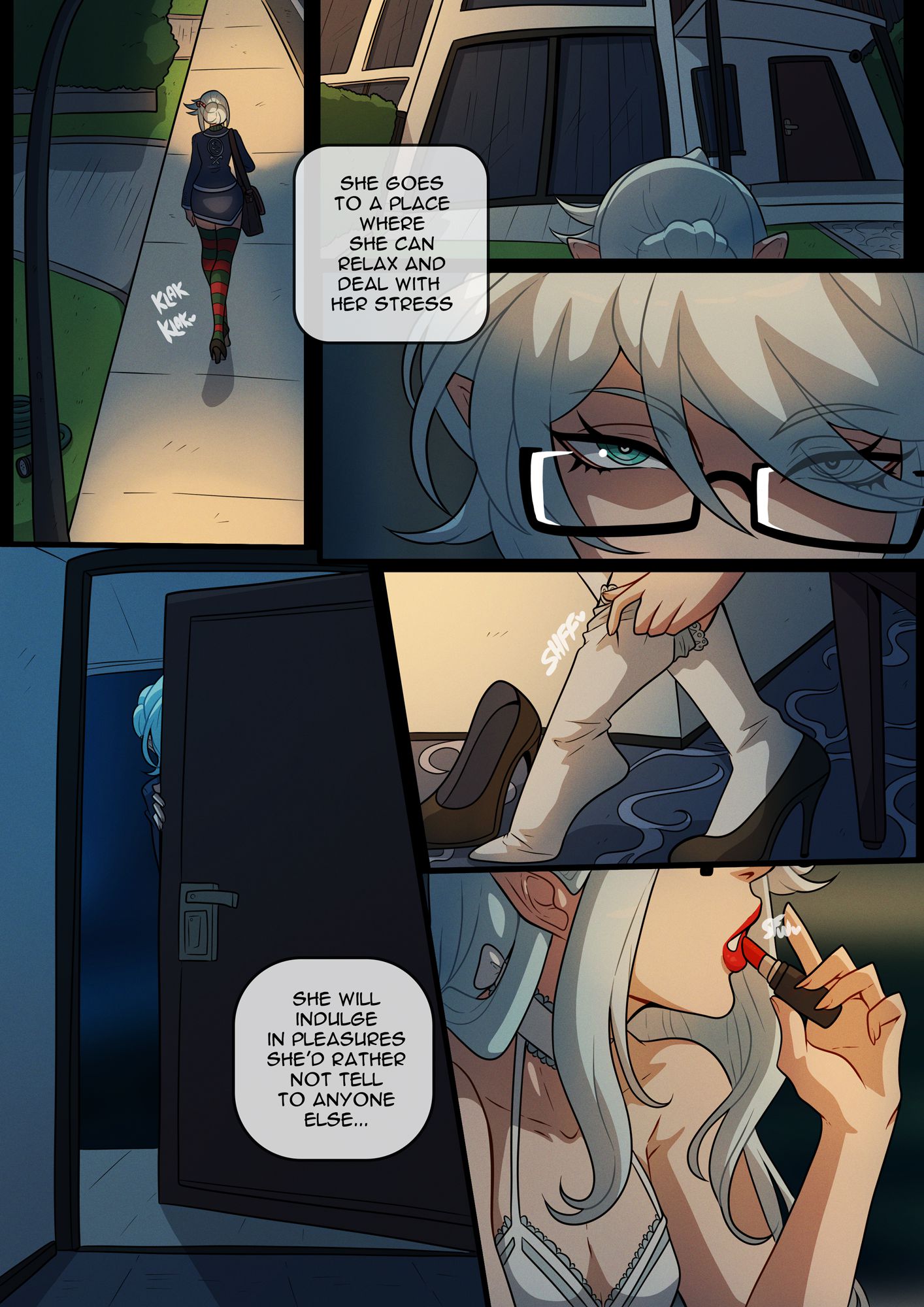 A Very Frosty Holiday - Chapter 1