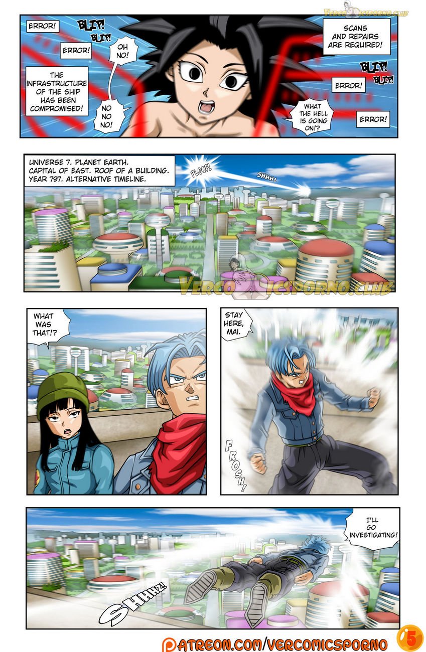 Trunks & Caulifla - Chapter 1