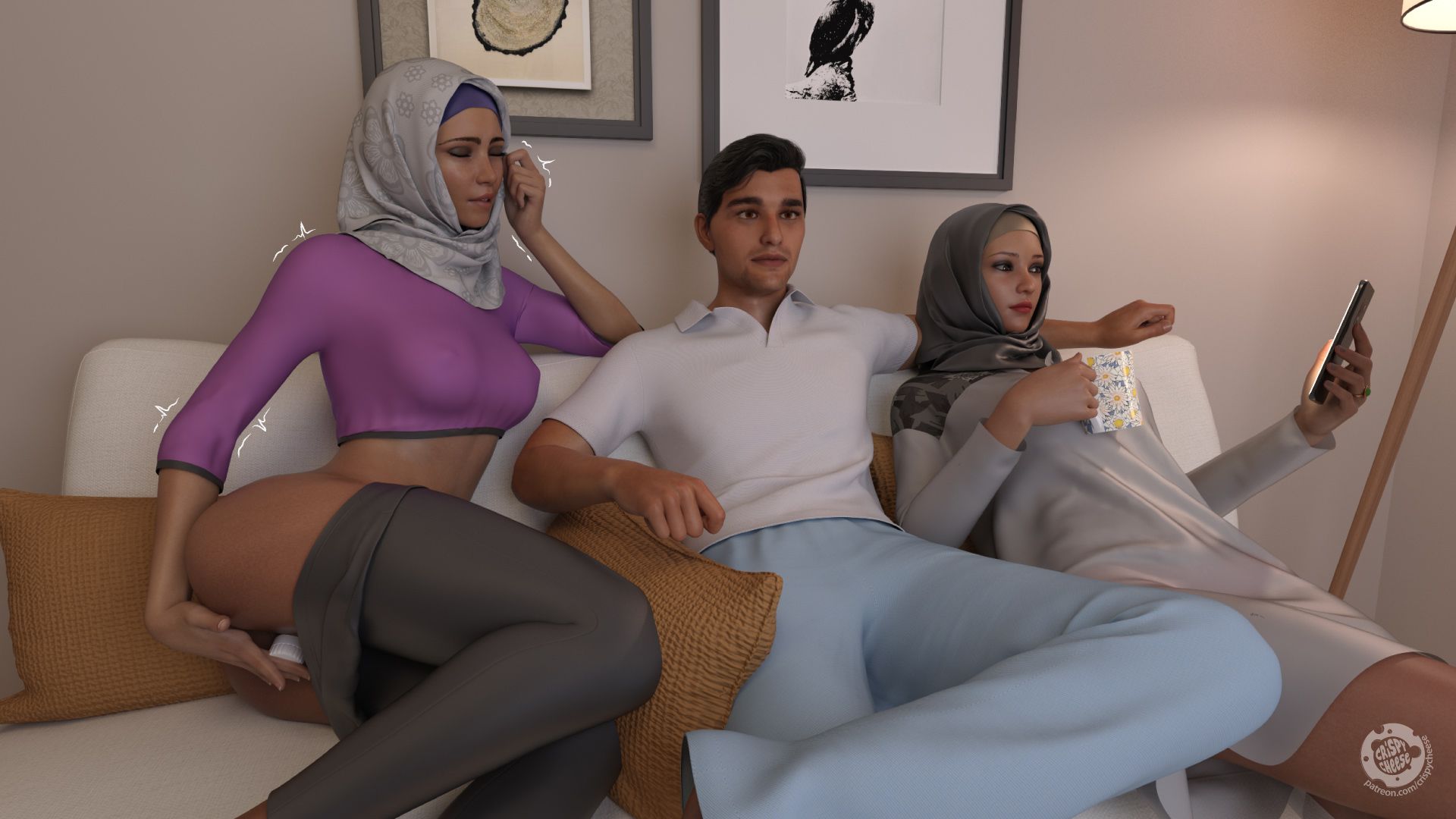 Night At The Living Room - Chapter 1
