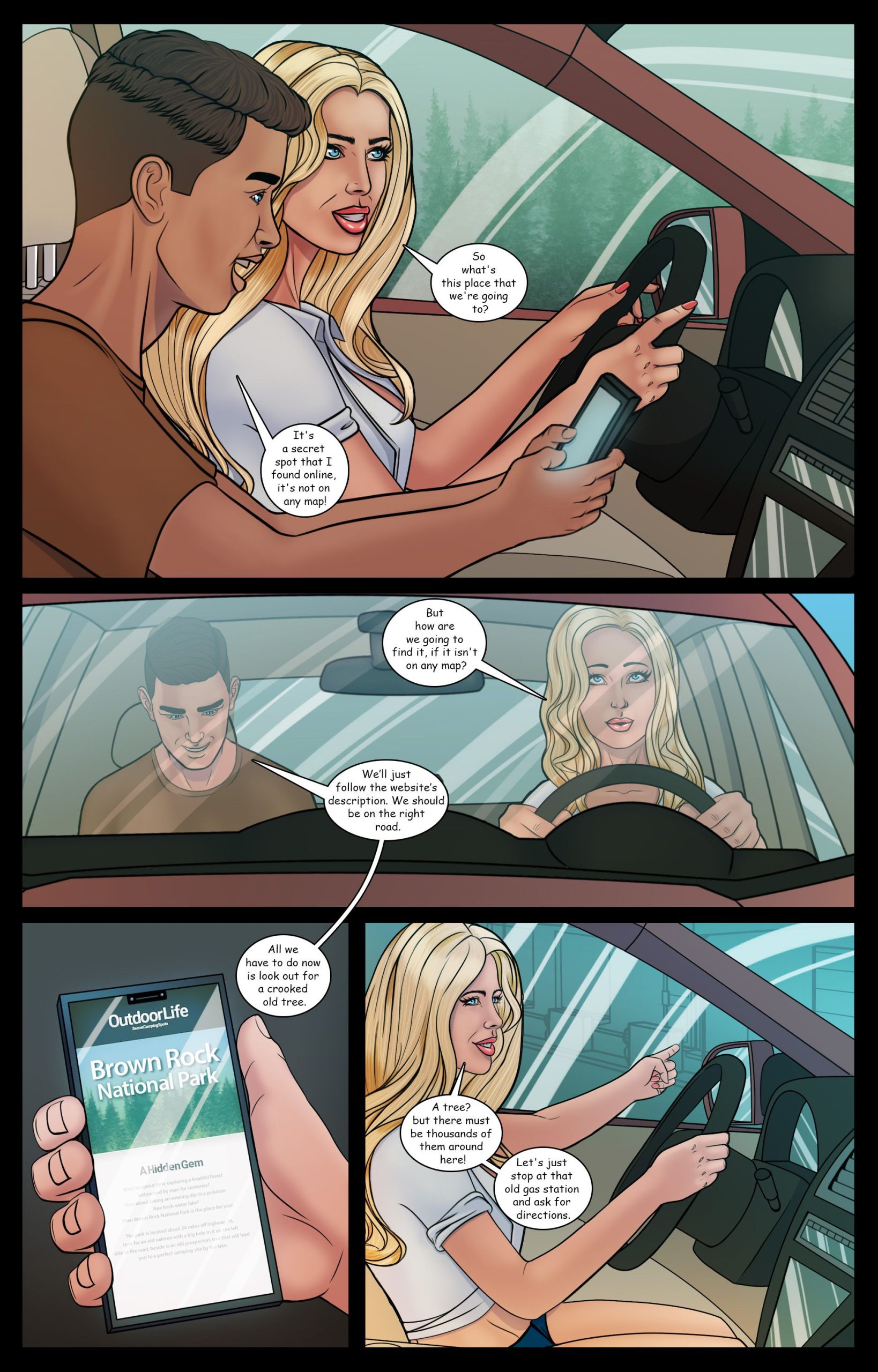Lost In The Woods - ch. 1-2