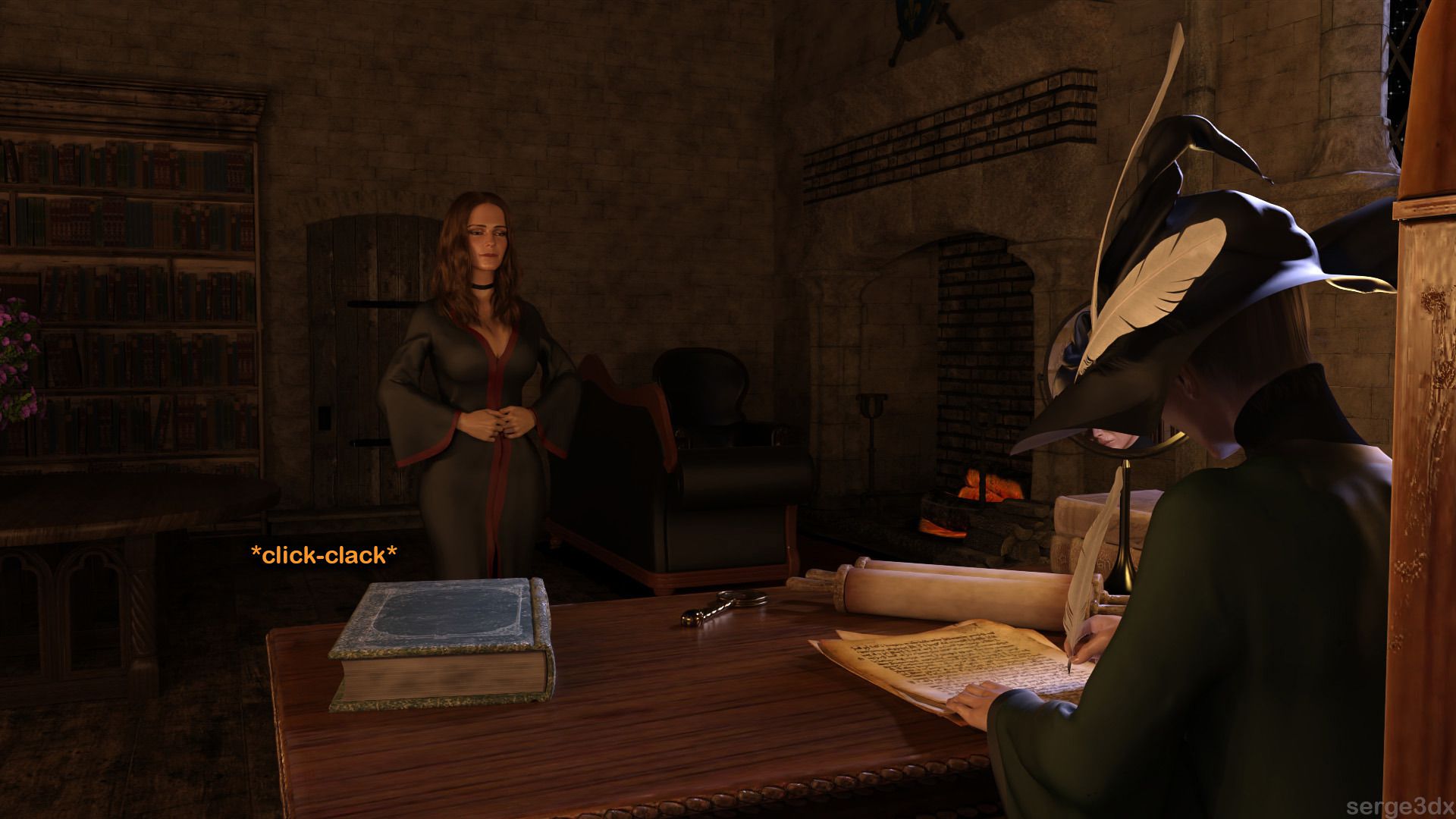 Hermione Granger and the Professor’s Wand - Chapter 2