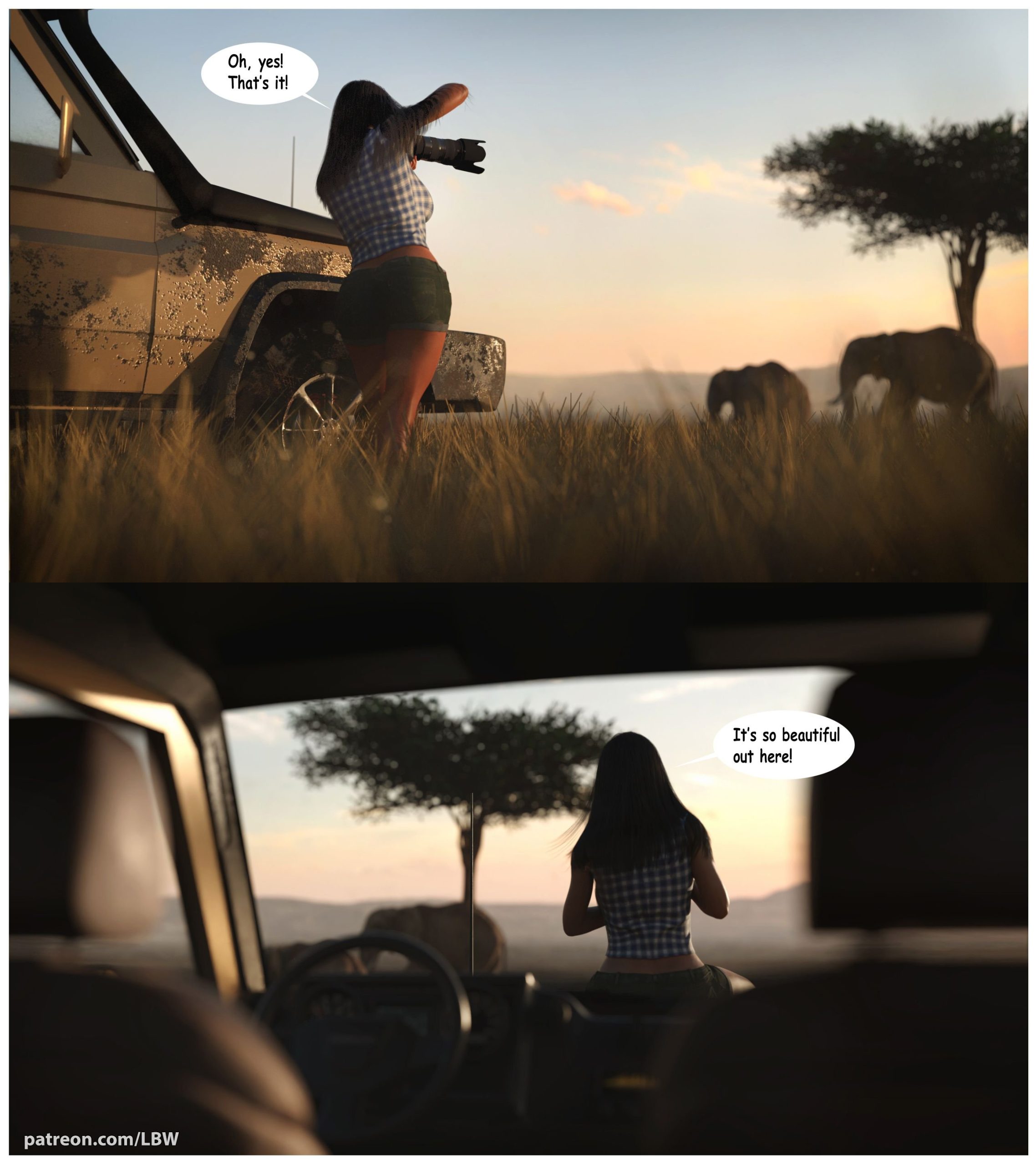 The Safari Adventure - Chapter 1