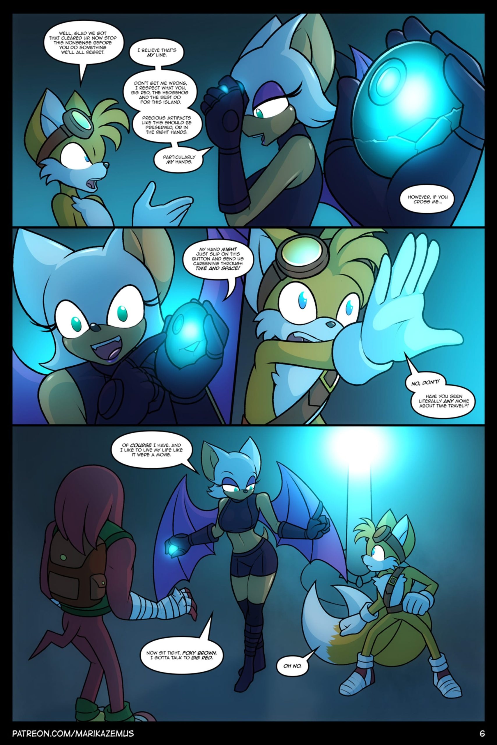 Sonic Boom: Echidna Nights - Chapter 1
