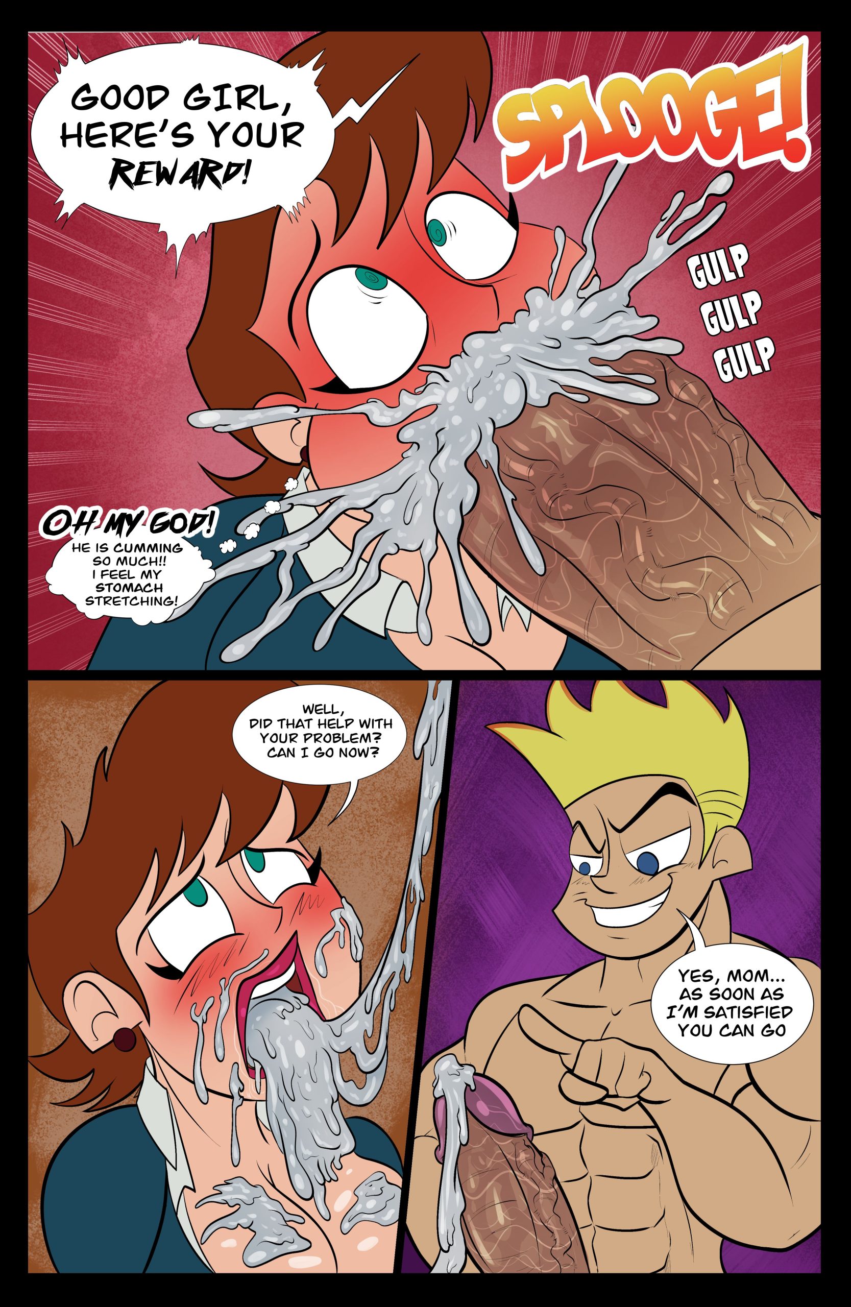 Johnny Test and the Puberty Potion - Chapter 1