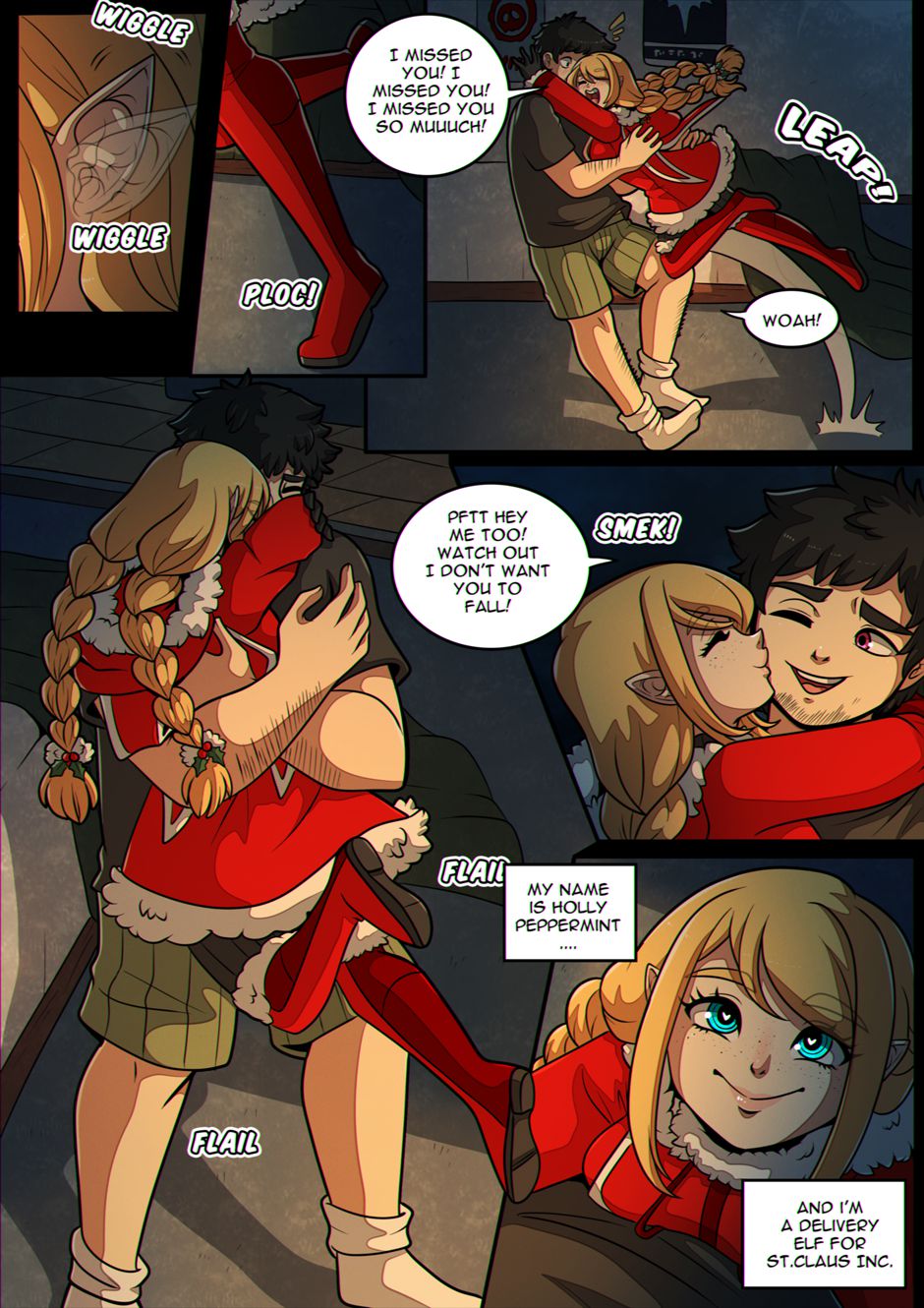 A Holly Holidays (1-2) - Chapter 1