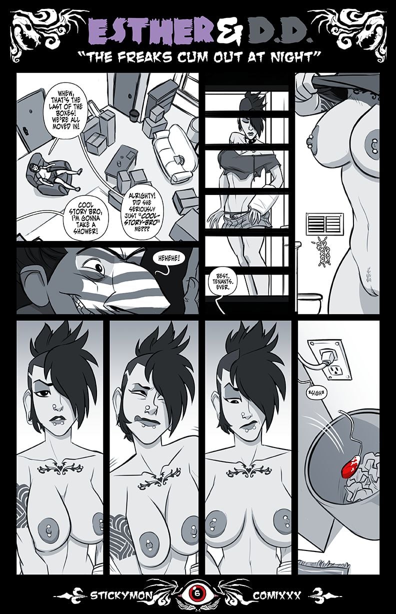 Esther & DD – The Freak Cum Out At Night - Chapter 1