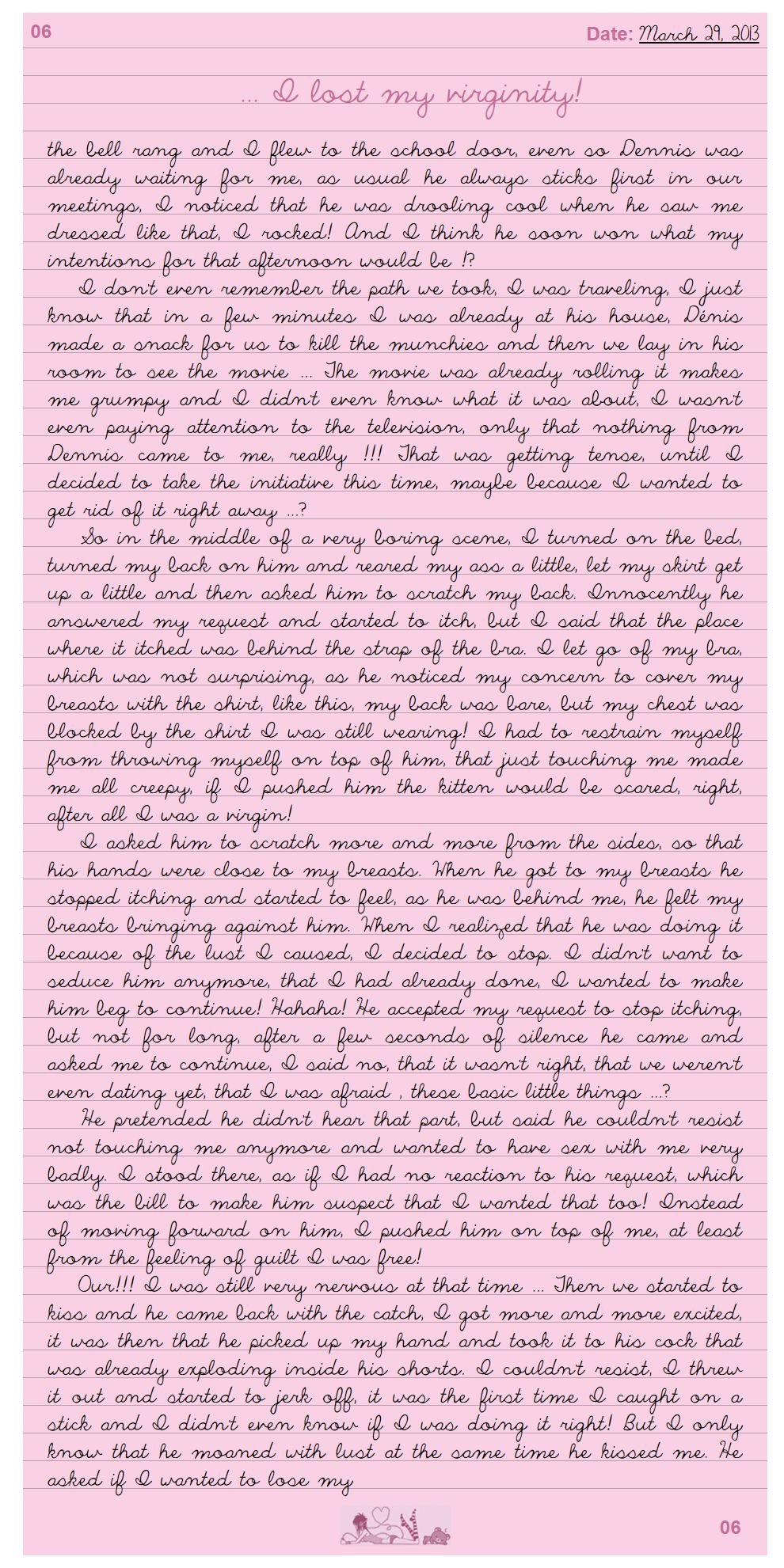 Leticia’s Diary - Chapter 1