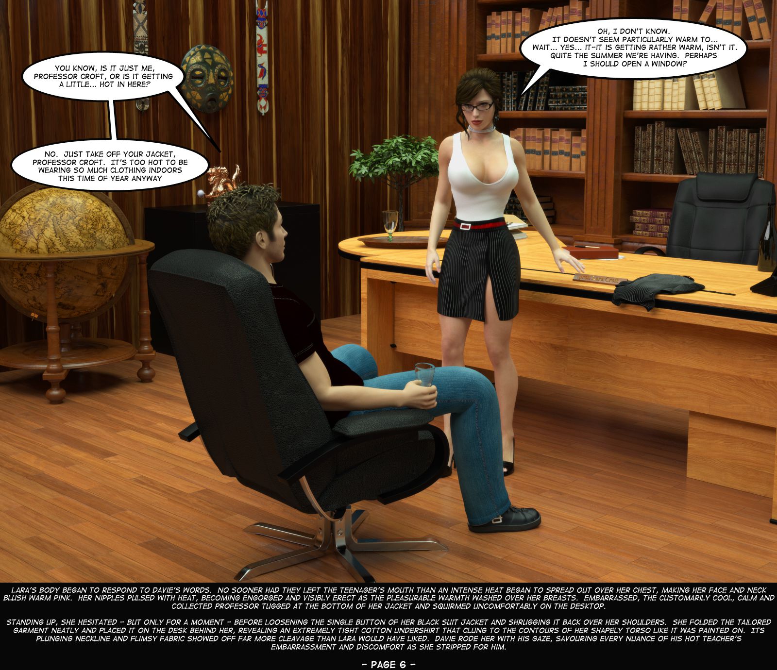 Professor Croft And The Eye Of Metate - Chapter 1