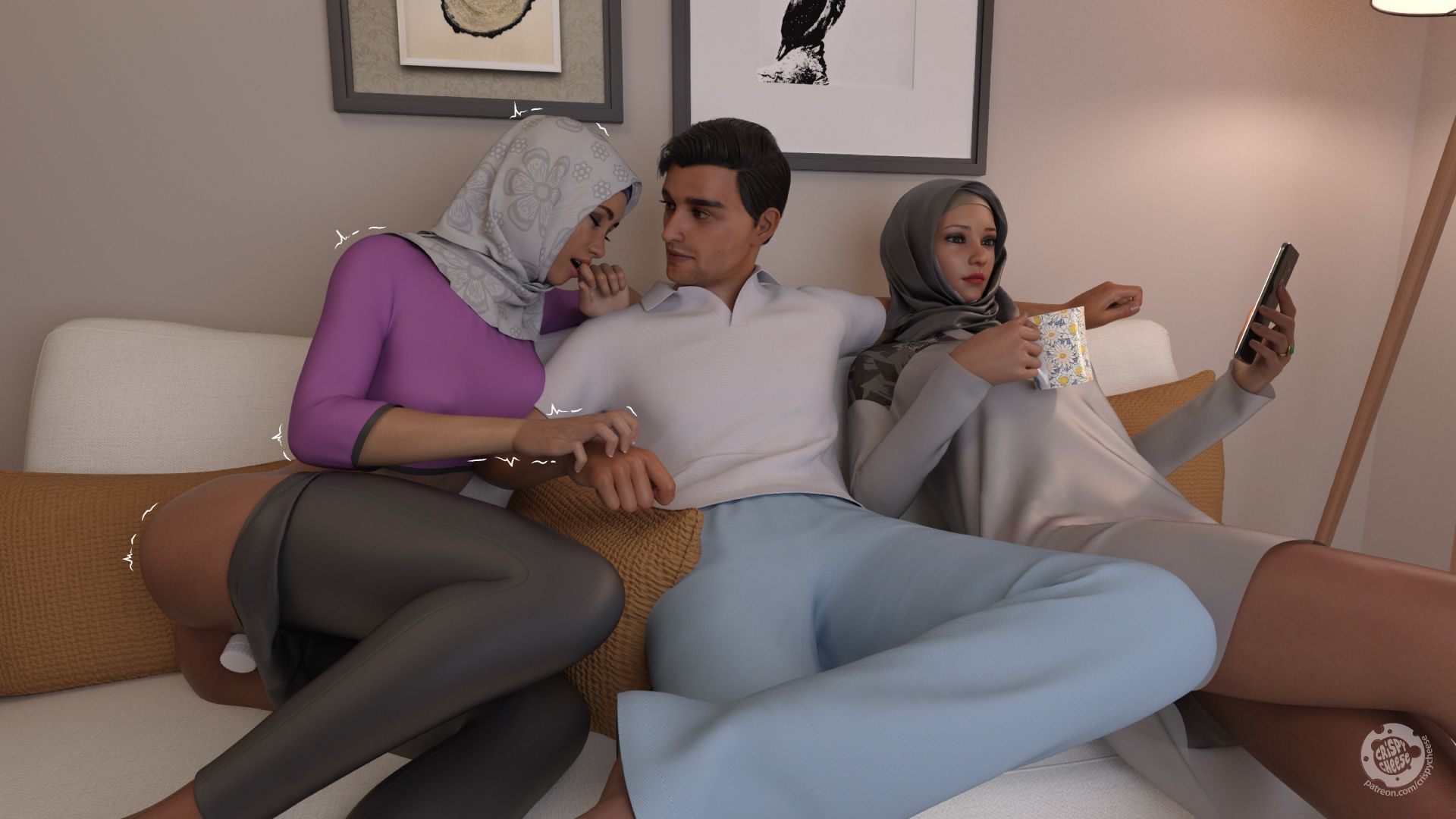 Night At The Living Room - Chapter 1