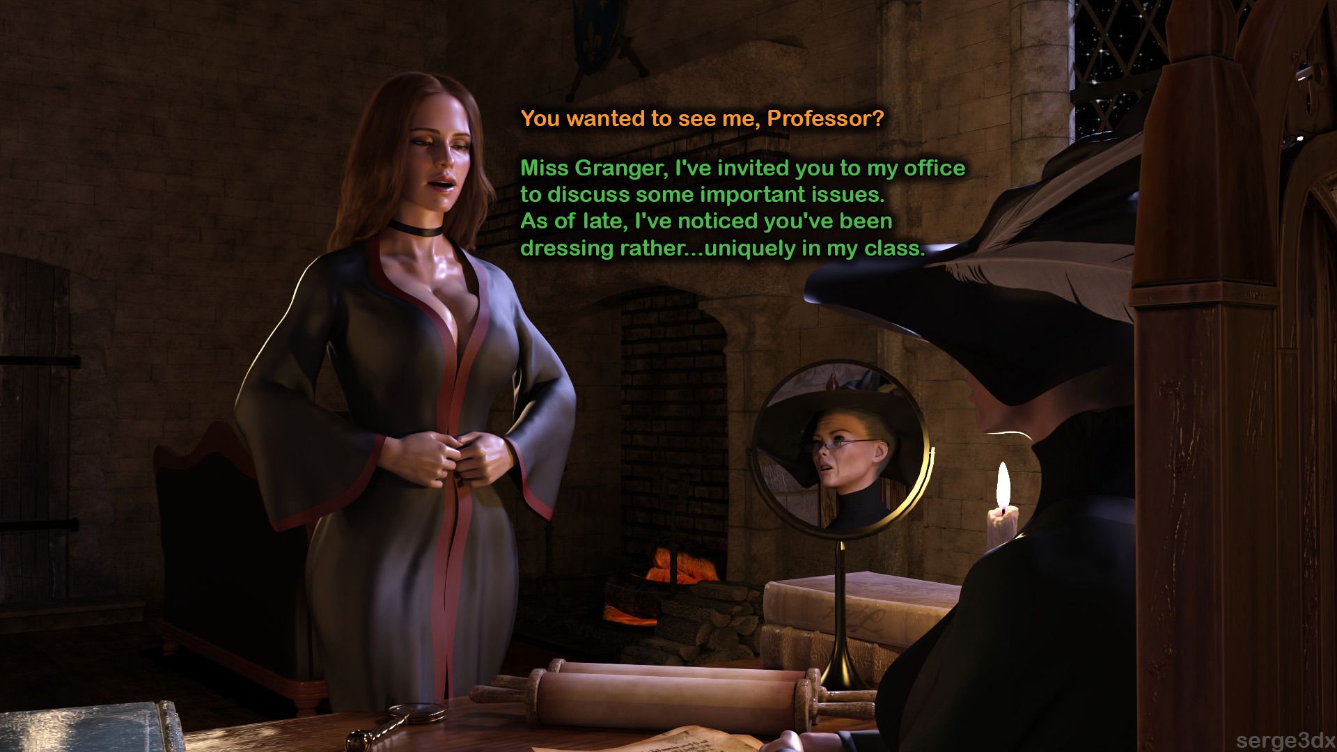 Hermione Granger and the Professor’s Wand - Chapter 2