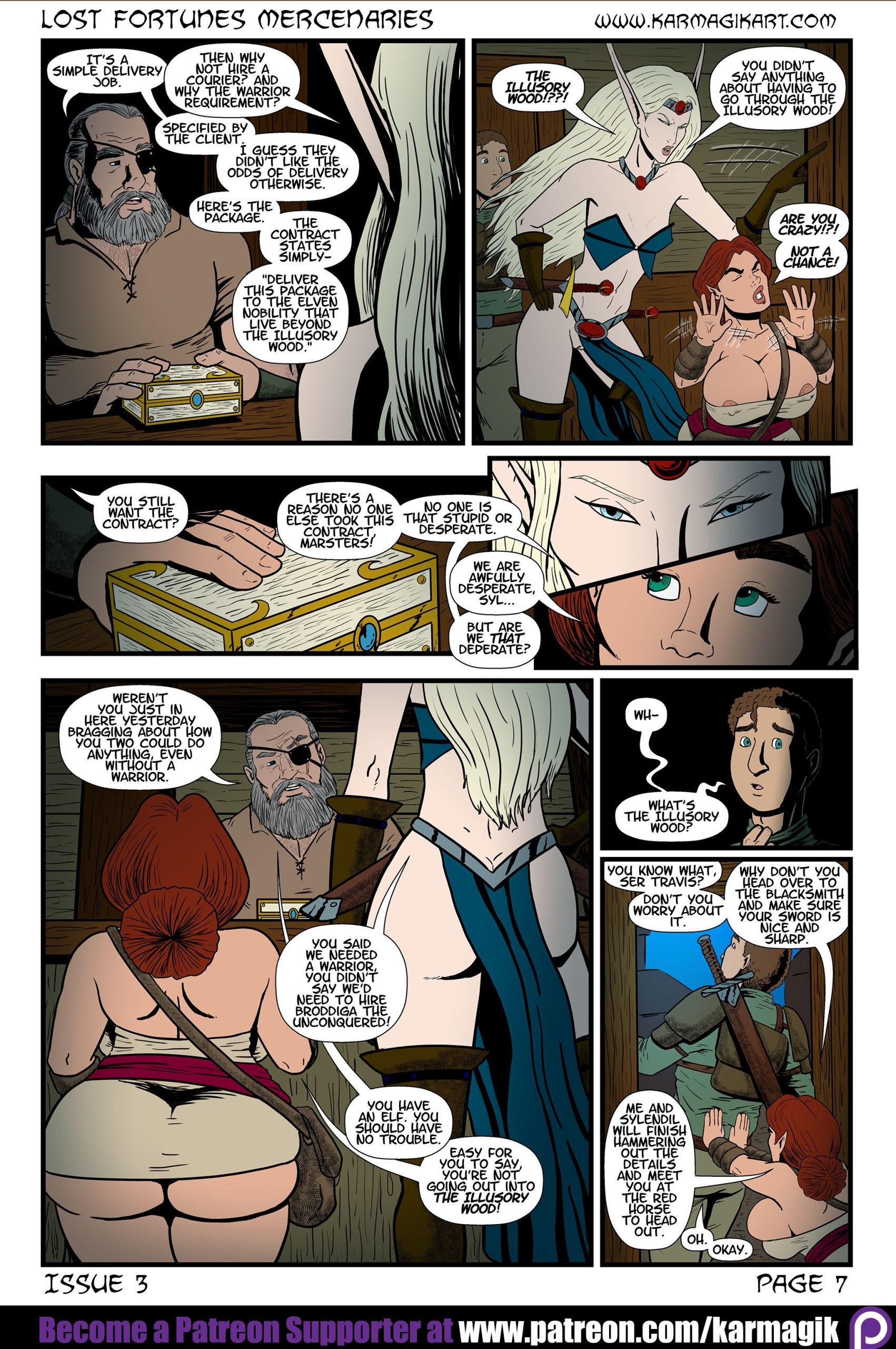 Lost Fortunes Mercenaries - Chapter 7-8