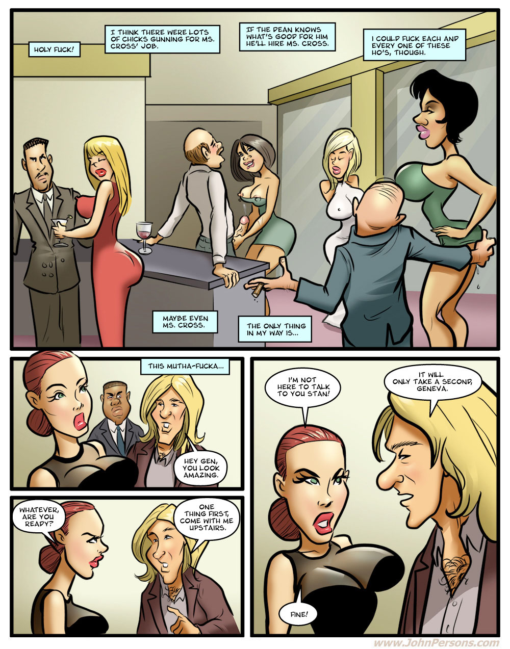 Hot For Mrs. Cross - ch. 3-4