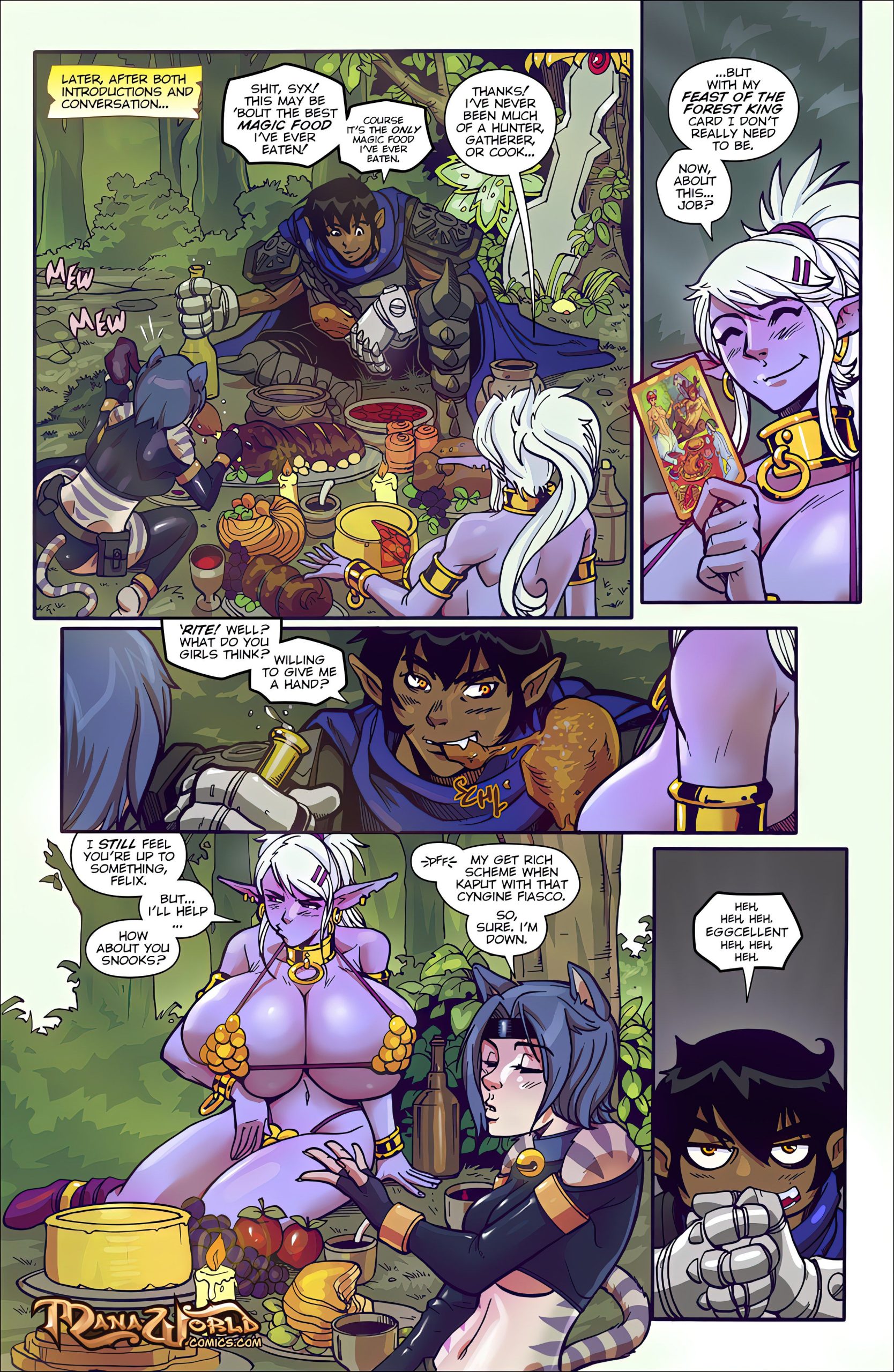 Main Comic Series - ch. 16-18