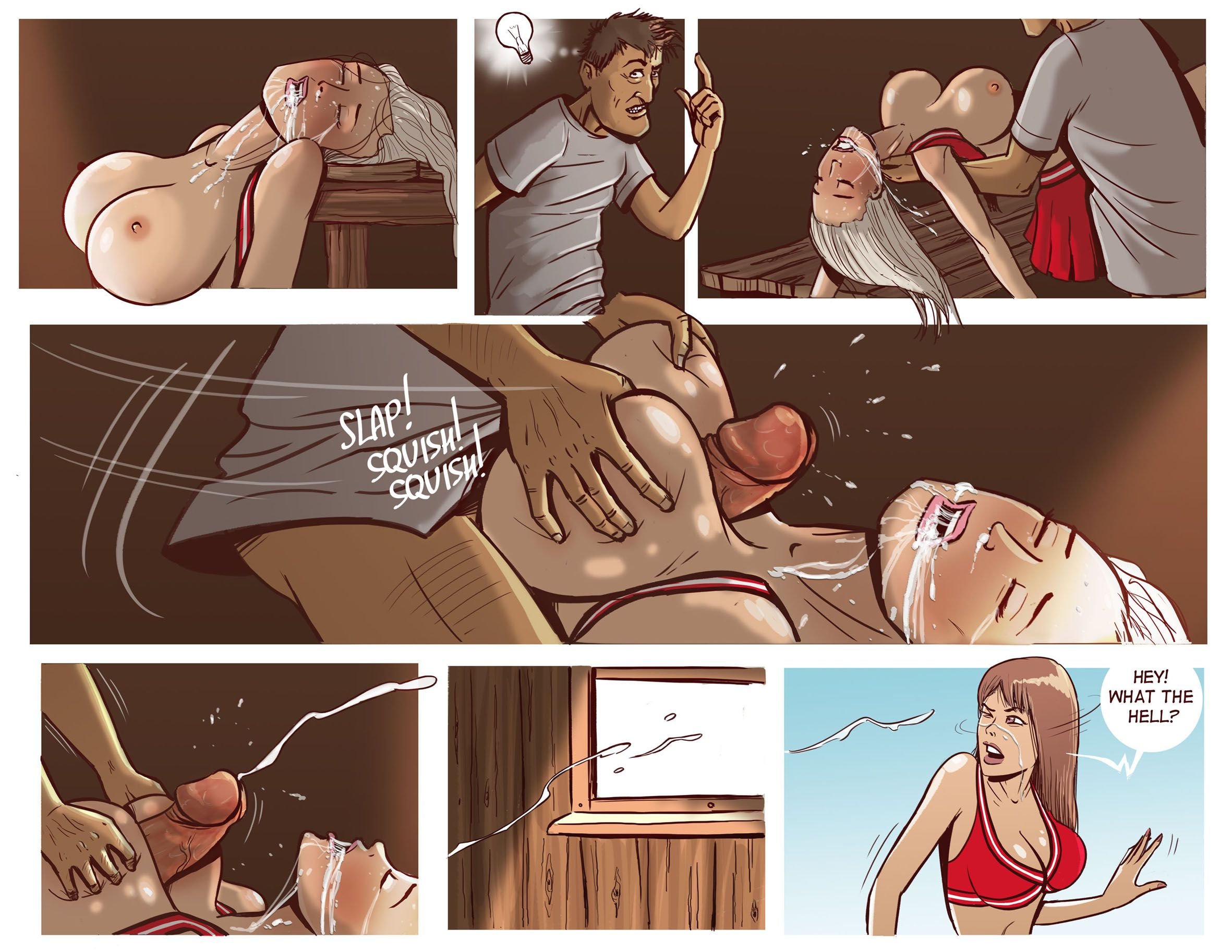 Cheerleader Camp Facefuck Massacre - Chapter 1