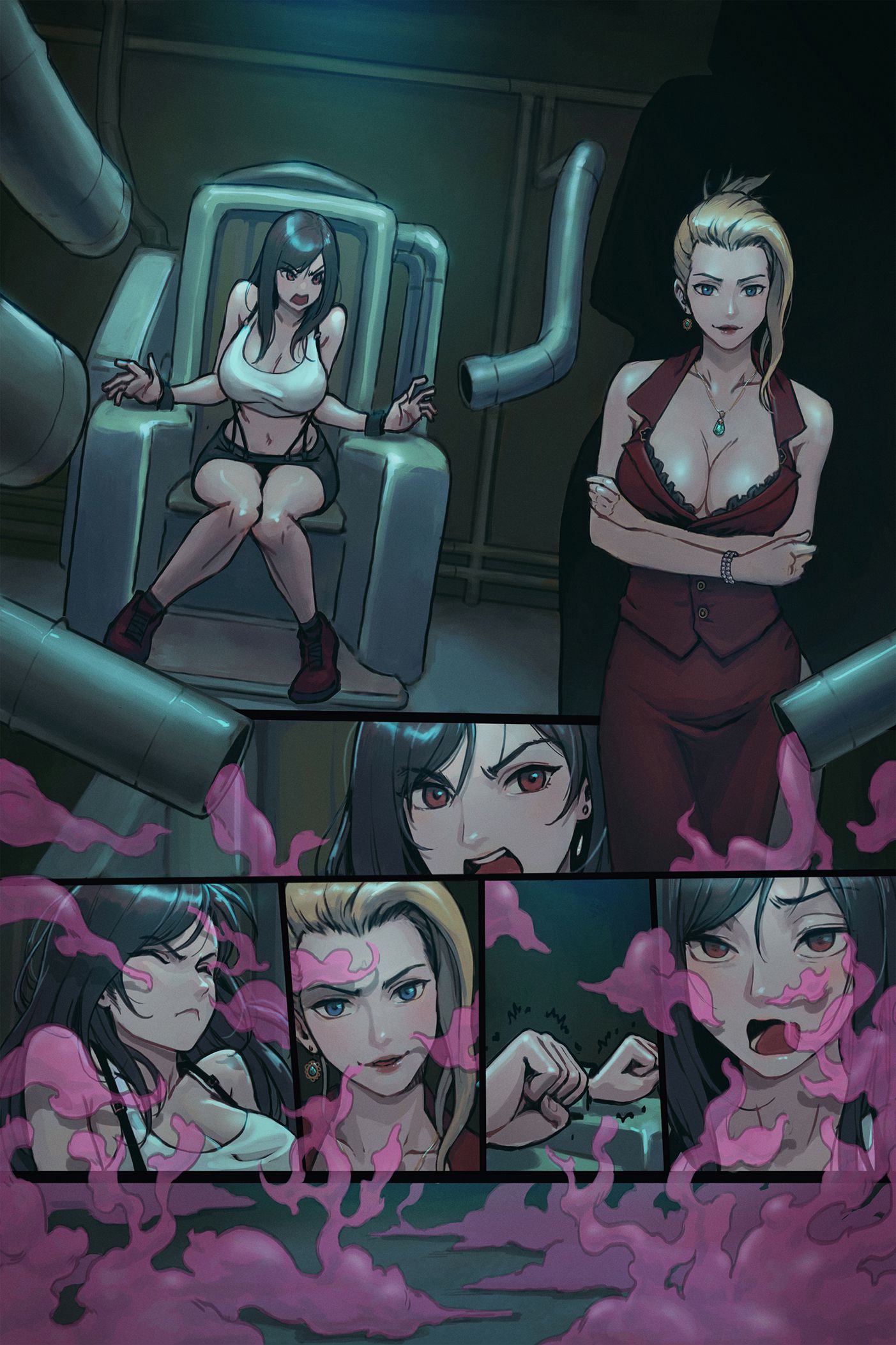 Veiled Tifa’s Desire: Temptetion - Chapter 1