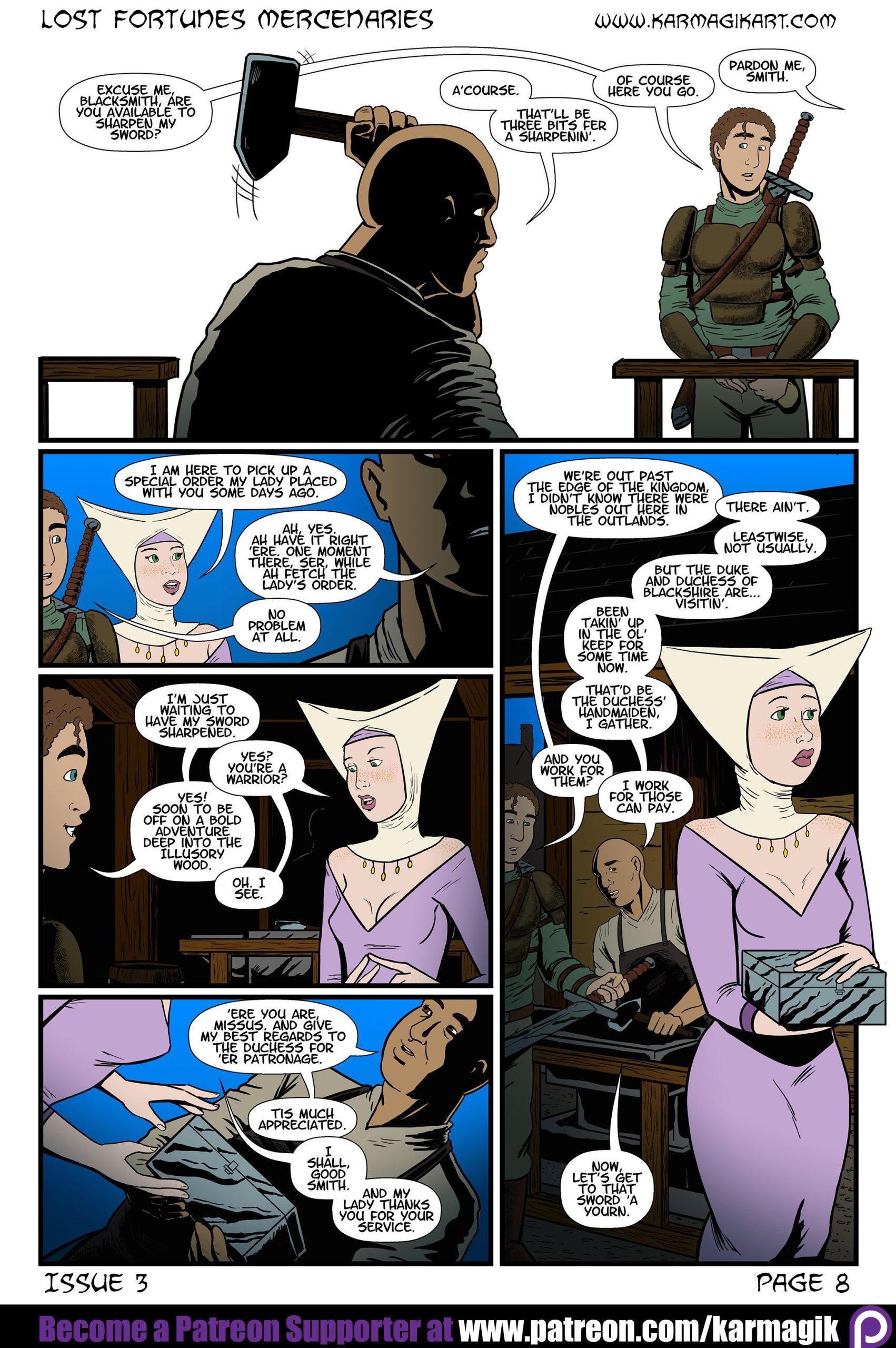 Lost Fortunes Mercenaries - Chapter 7-8