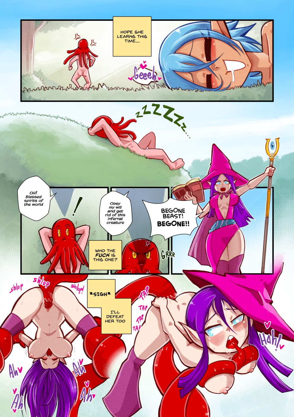 Life as a Tentacle Monster in Another World - Chapter 1