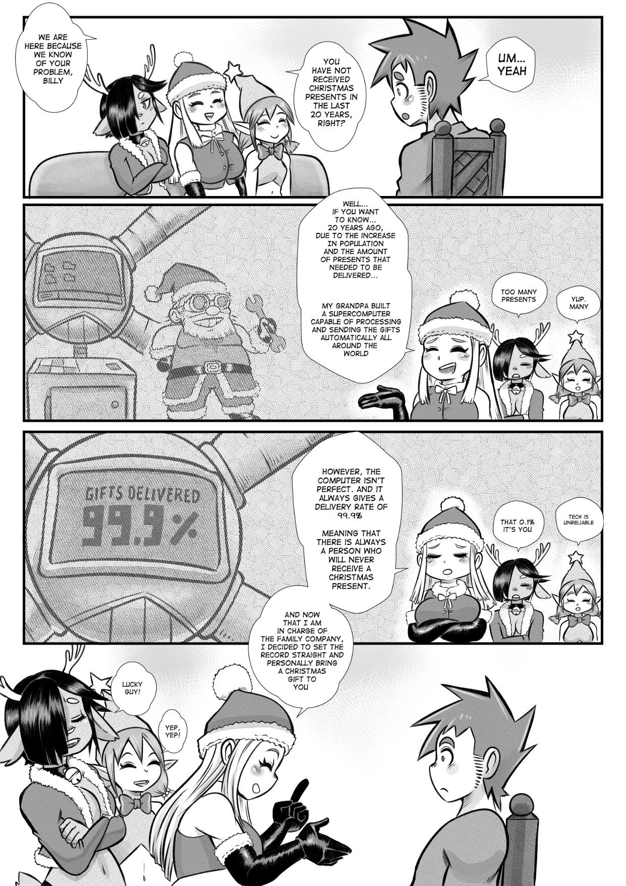 The Christmas Three (1-2) - Chapter 1