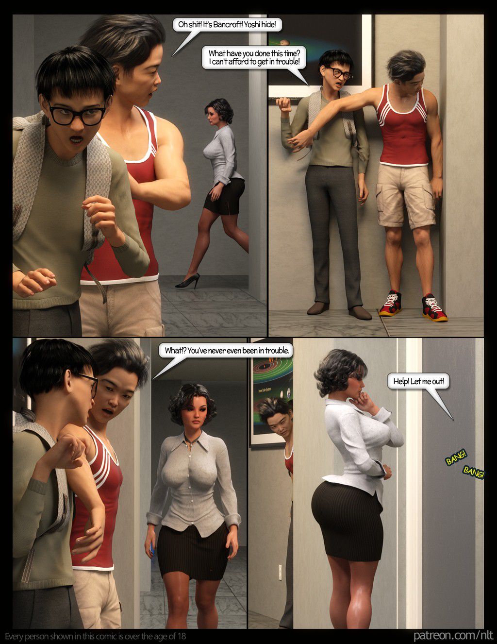Stuck With Simon - Chapter 1