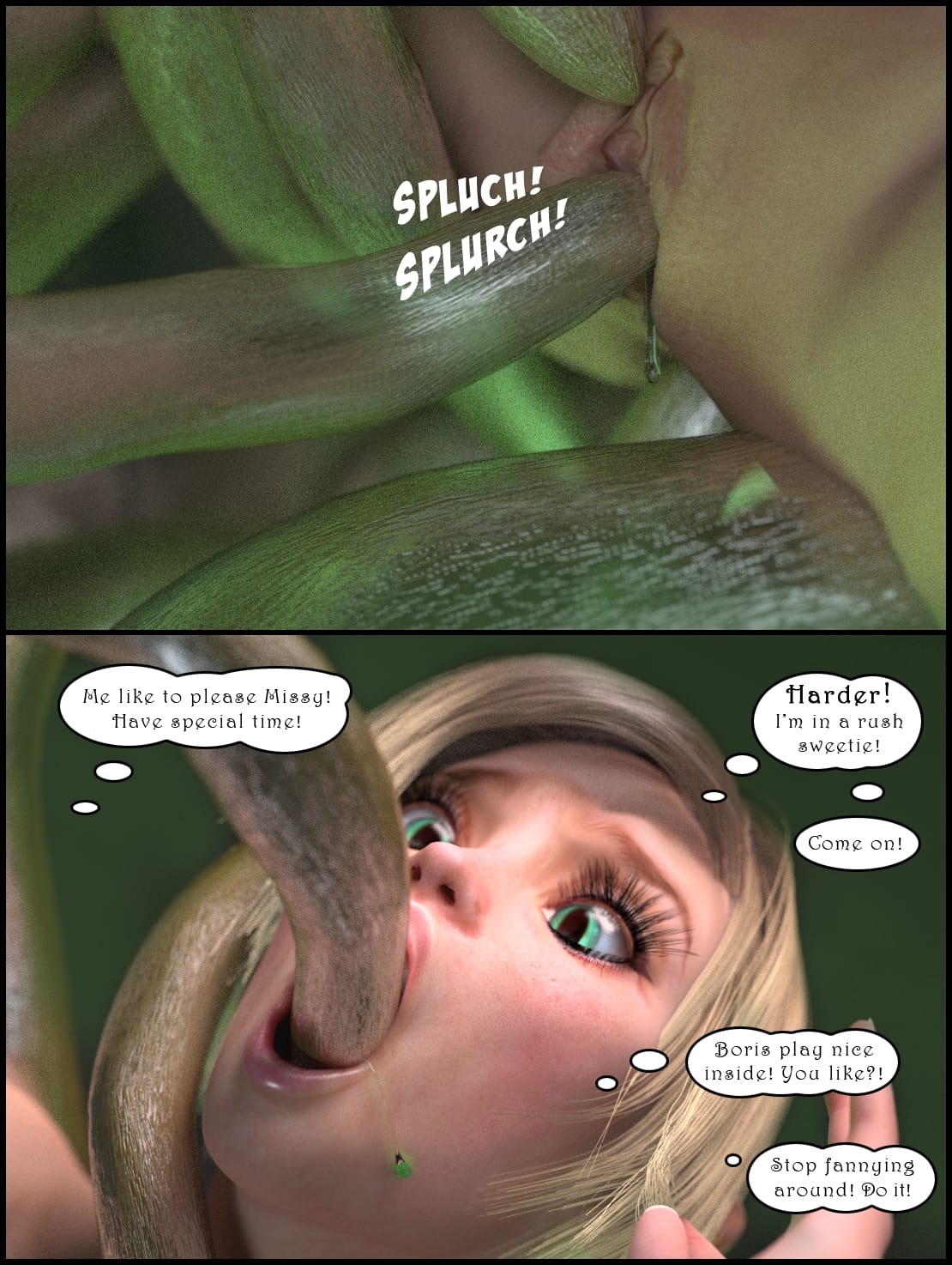 Telepathic Hentai Tentacle Spacey Rapey Sex Trek 9000 - Chapter 1