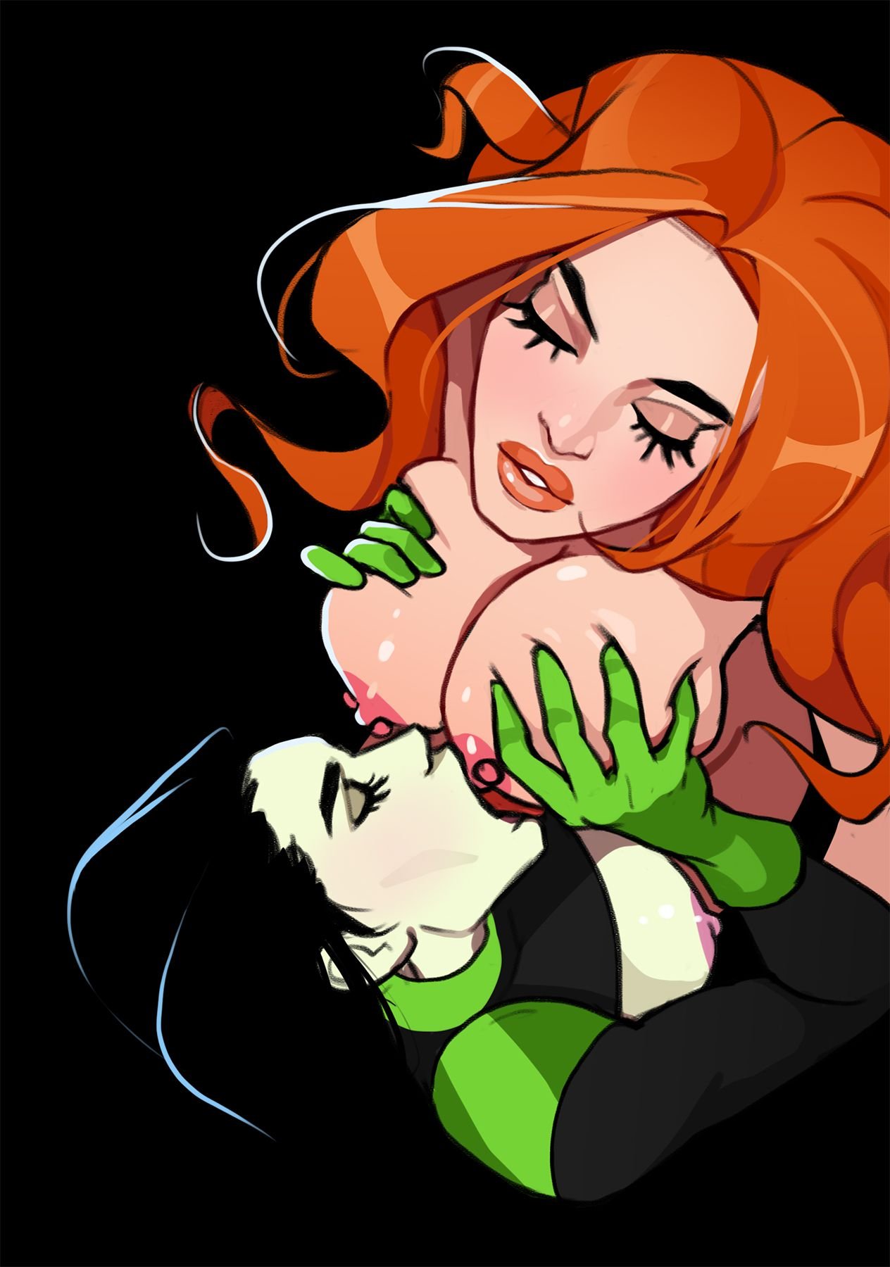 Kim and Shego: Date on the roof - Chapter 1
