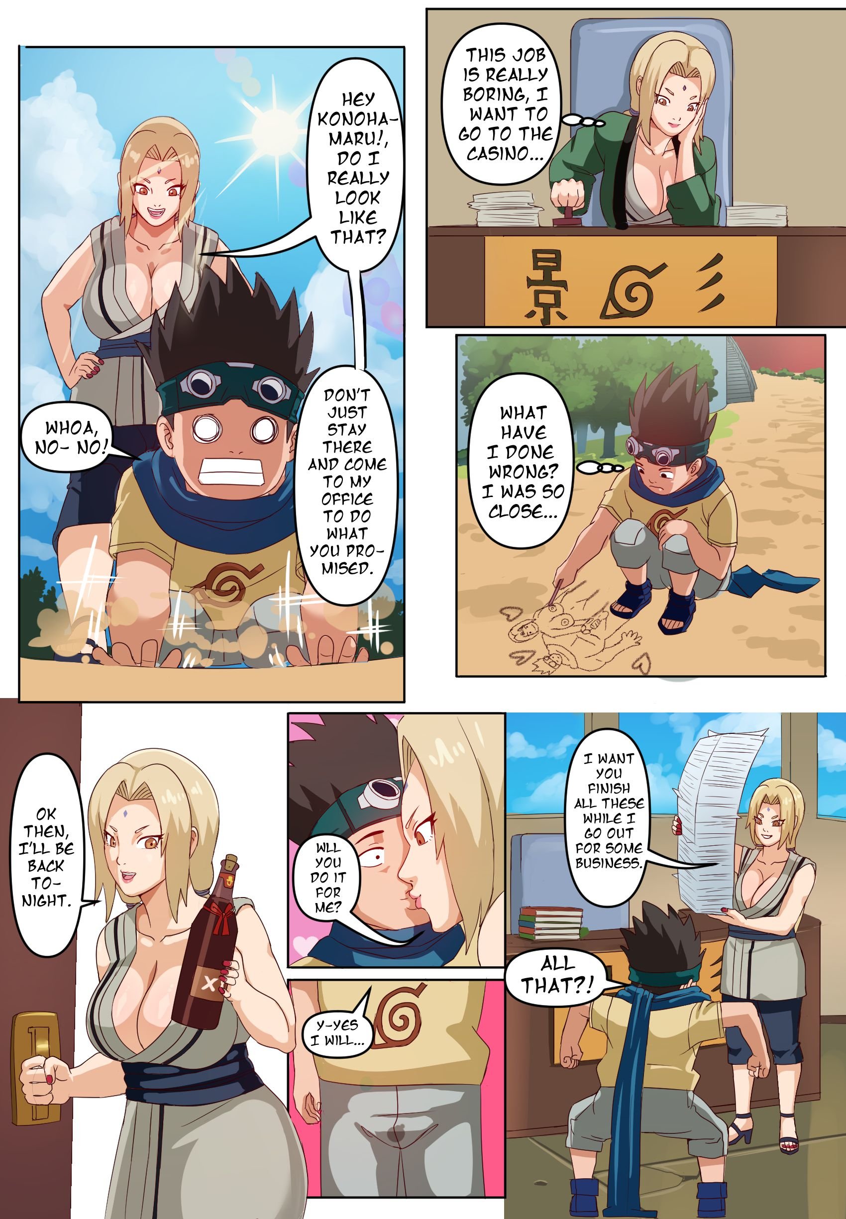 Tsunade And Konohamaru - Chapter 1