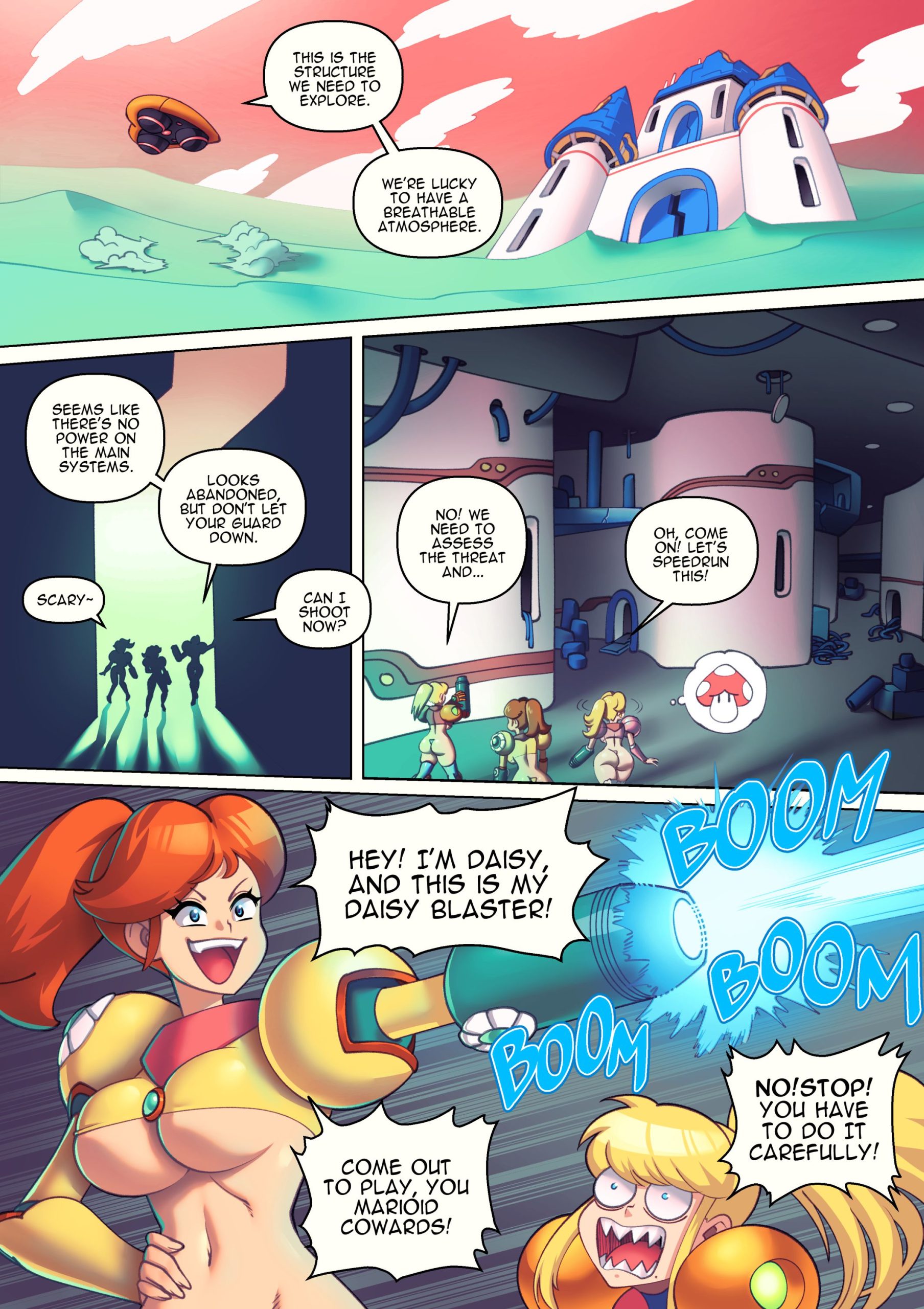 Super Marioid Comic - Chapter 1