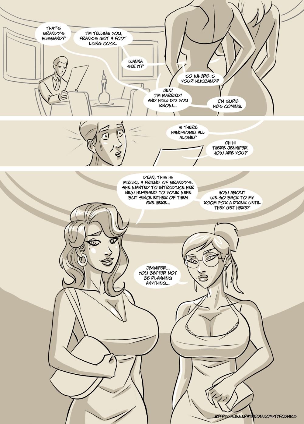 Thank You For Coming - Chapter 1