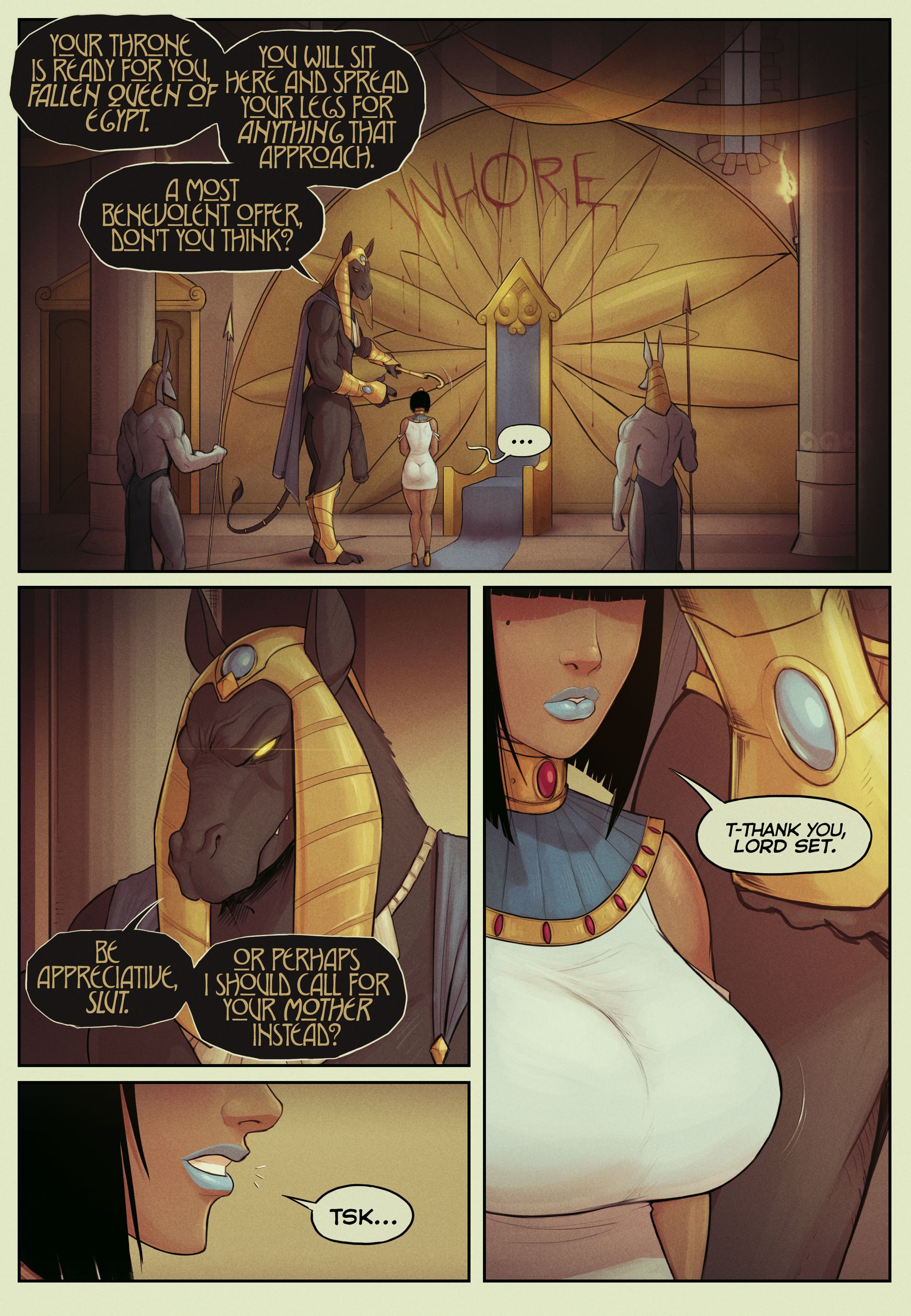 In The Shadow Of Anubis (1-6) - Chapter 4