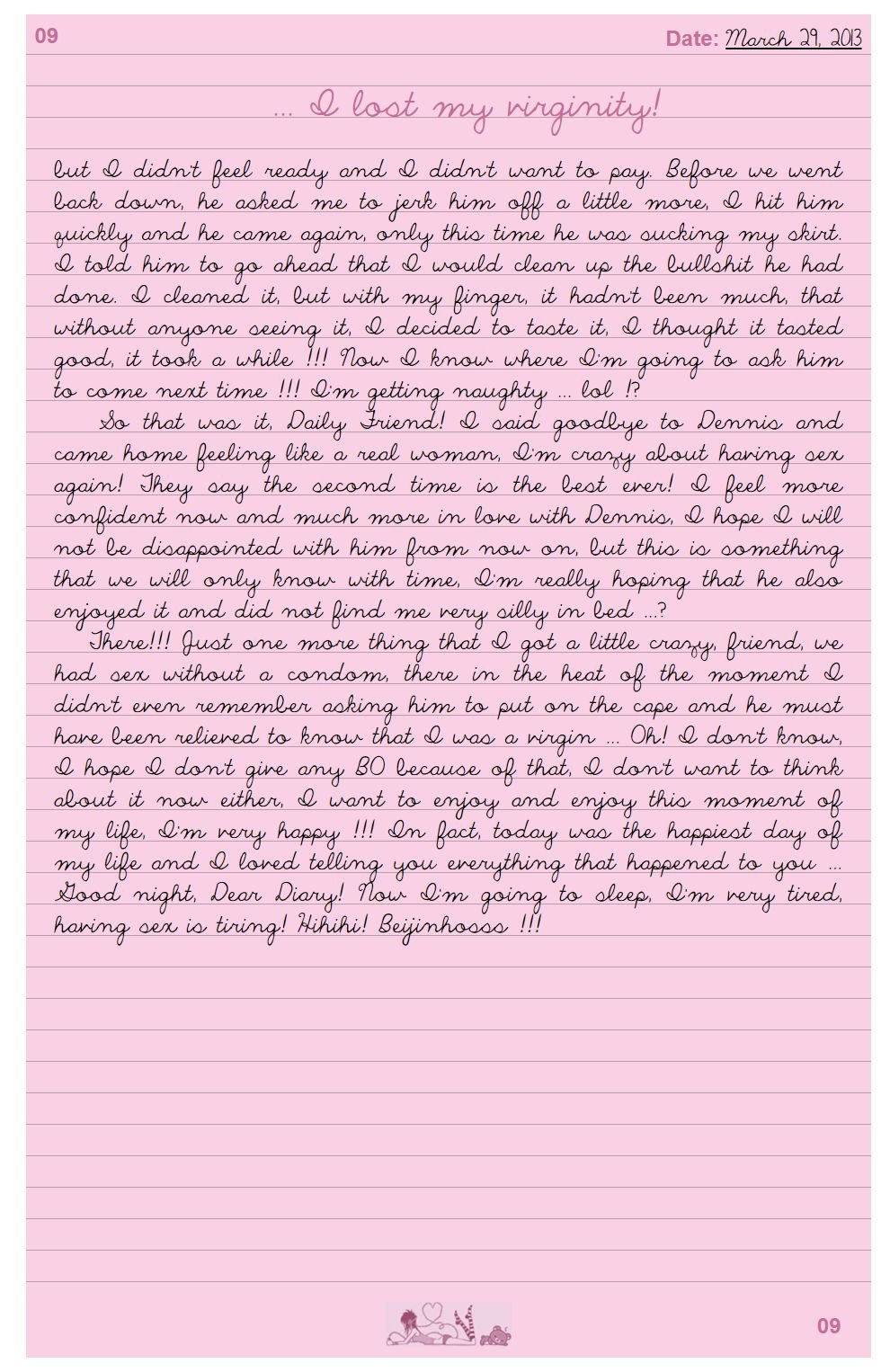 Leticia’s Diary - Chapter 1