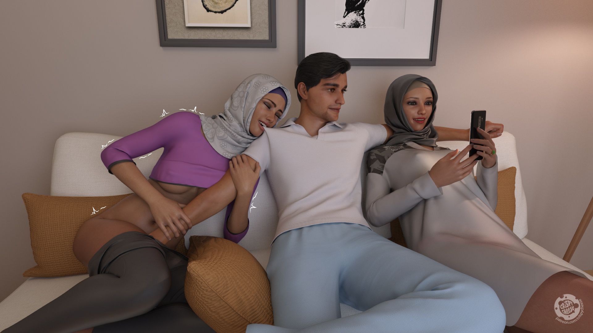 Night At The Living Room - Chapter 1