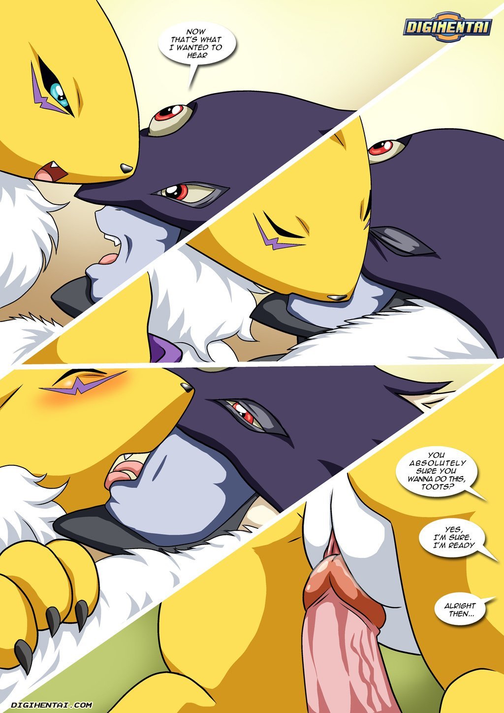 Renamon´s First Time - Chapter 1