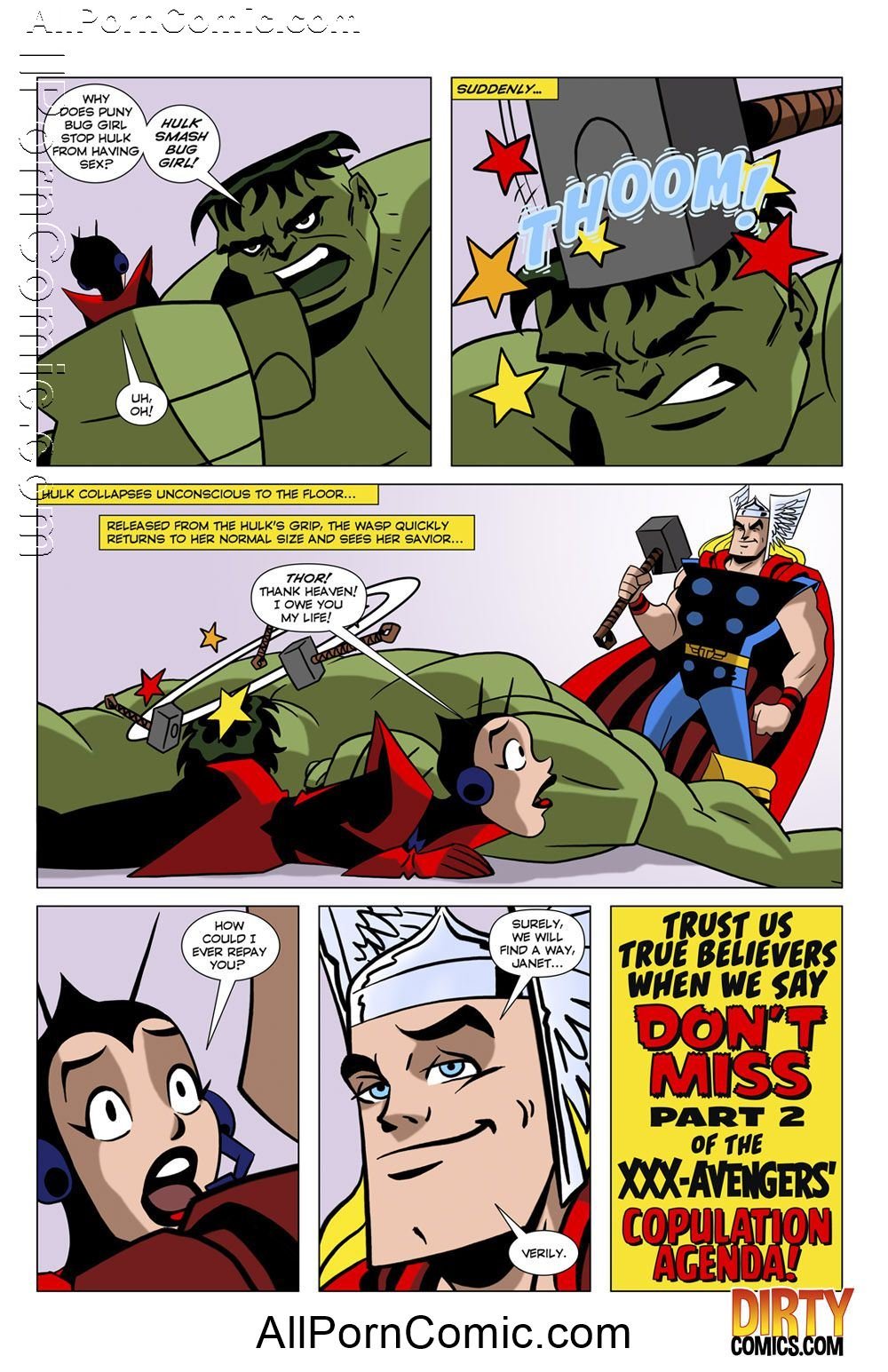 XXX Avengers (1-2) - Chapter 1