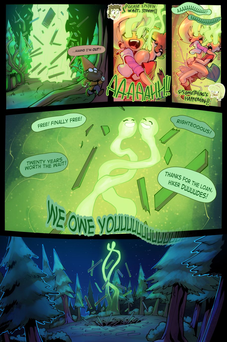 Haunted First Time - Chapter 1