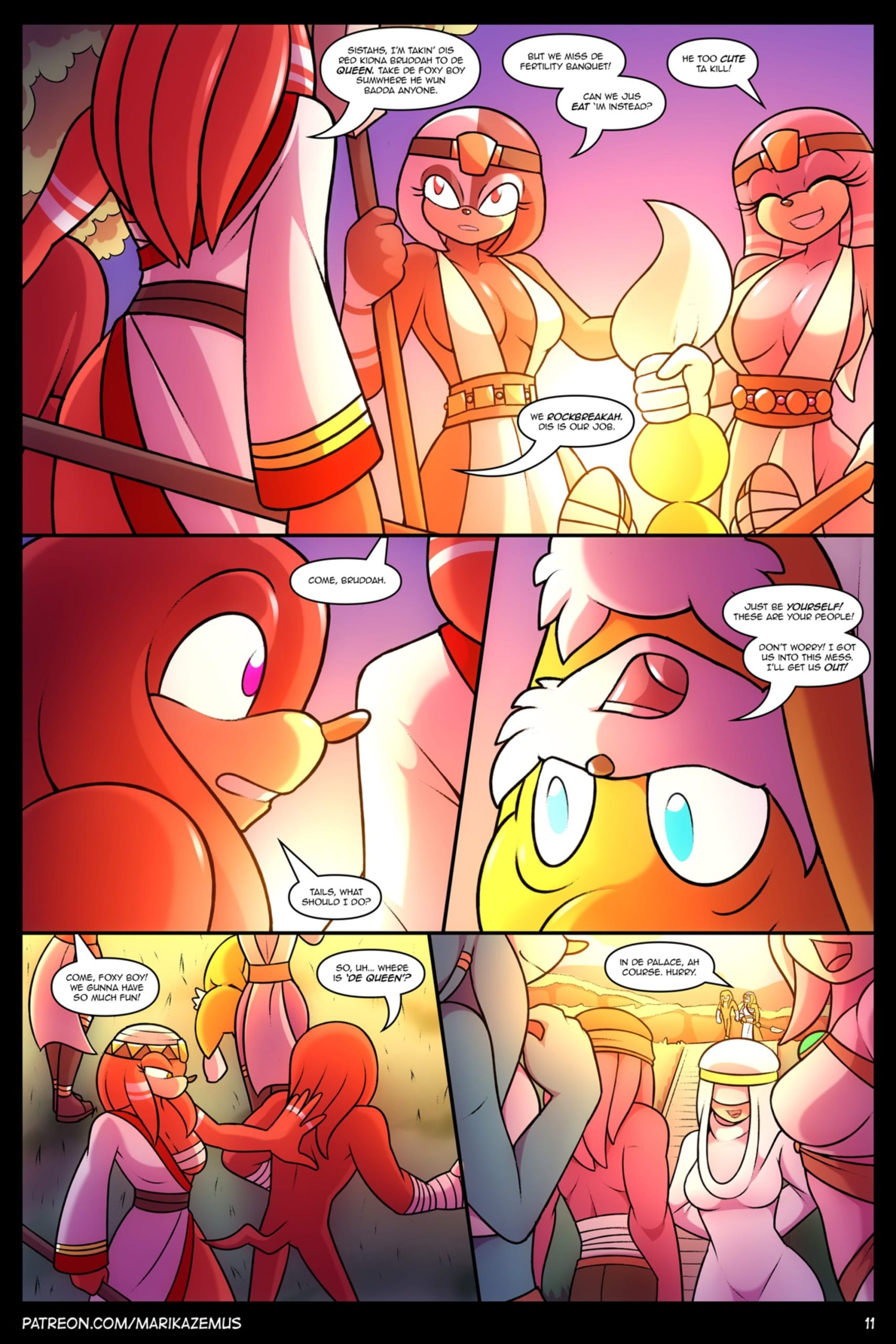 Sonic Boom: Echidna Nights - Chapter 1