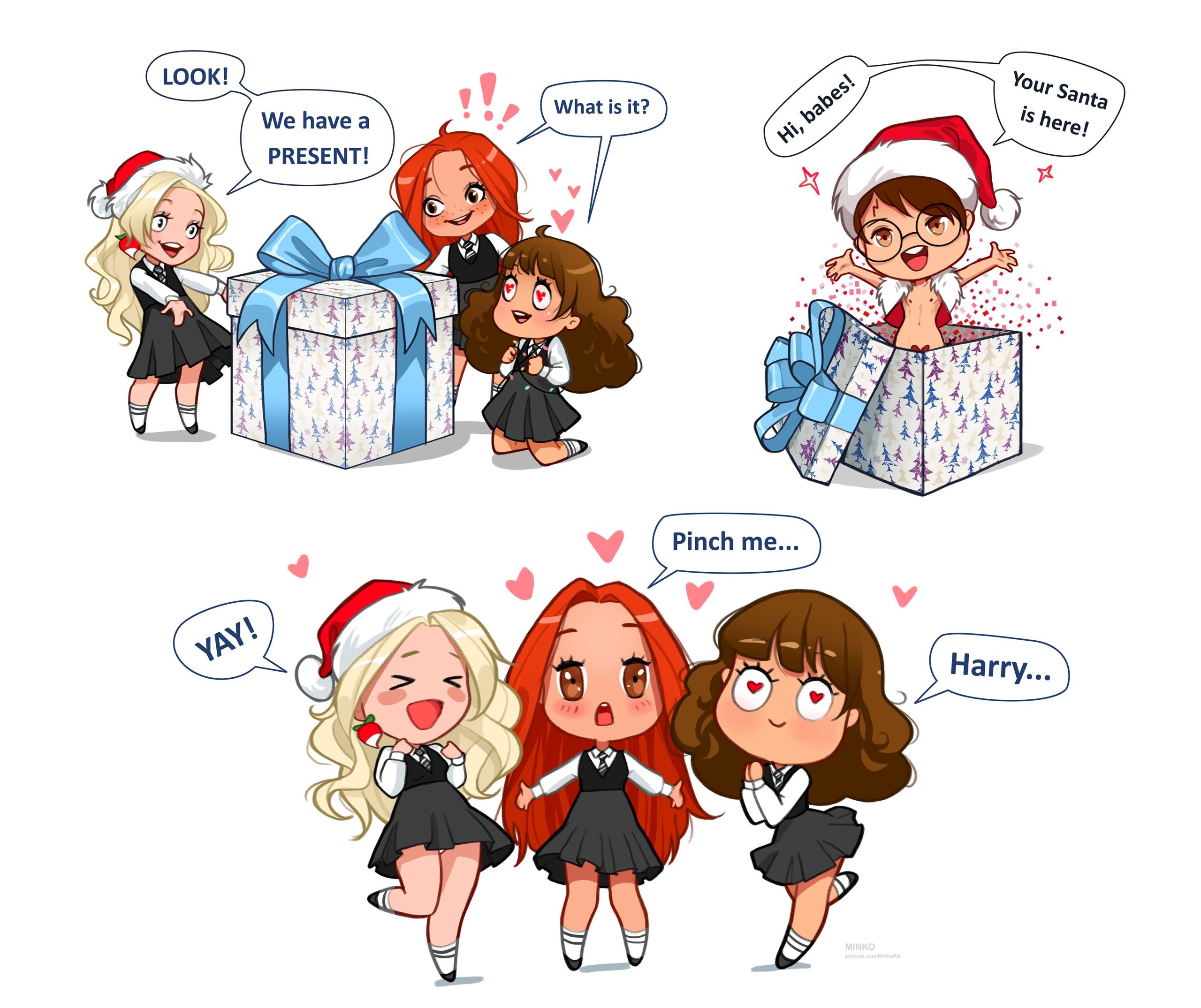 Hermione: New Year party - Chapter 1