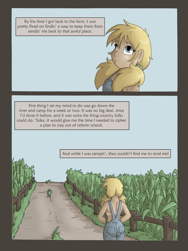 The Adventures Of Huckleberry Ann (1-4) - Chapter 1