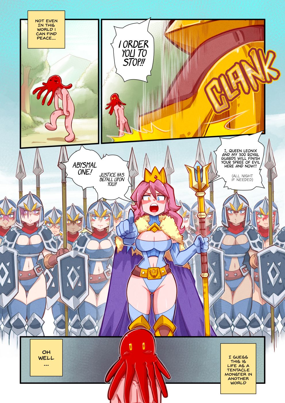 Life as a Tentacle Monster in Another World - Chapter 1