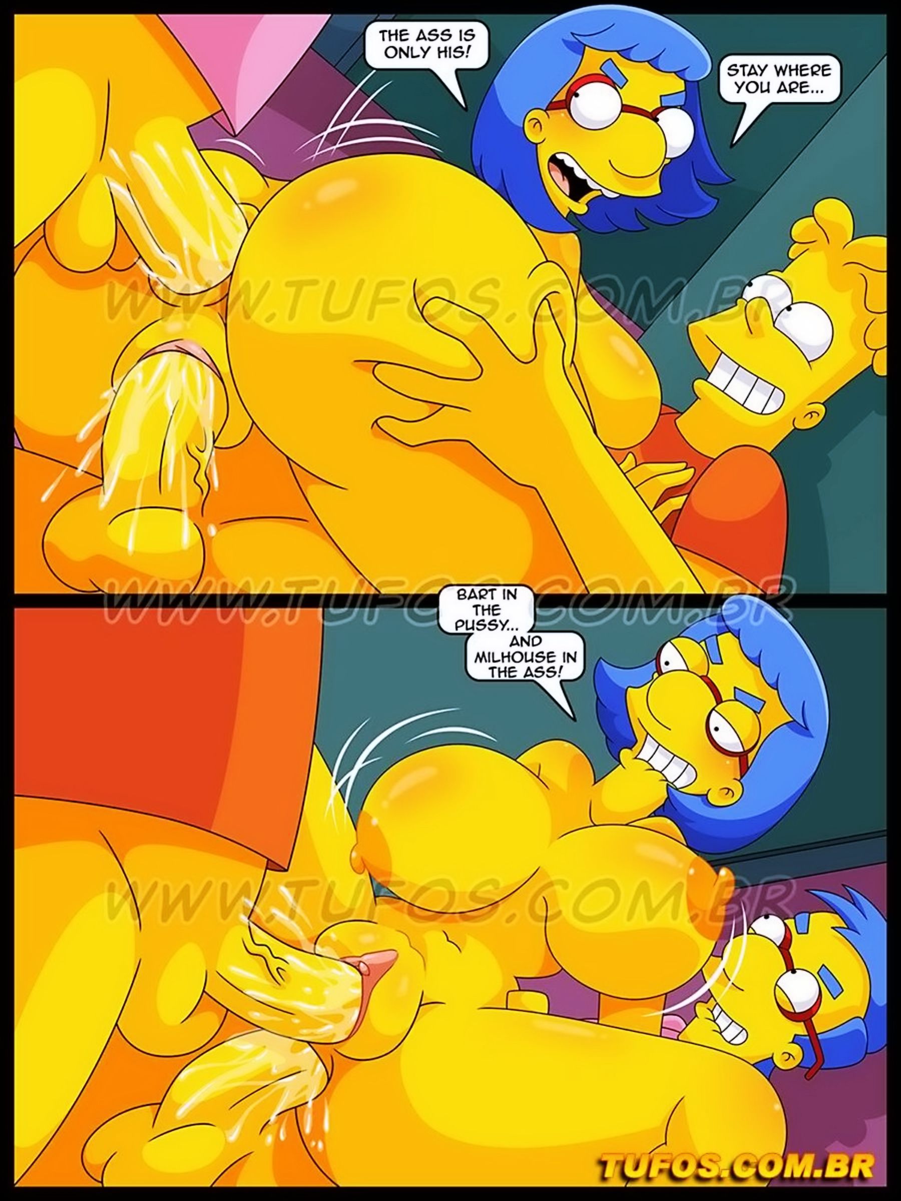 Unexpected Encounters In Milhouse's Bathroom - Chapter 1
