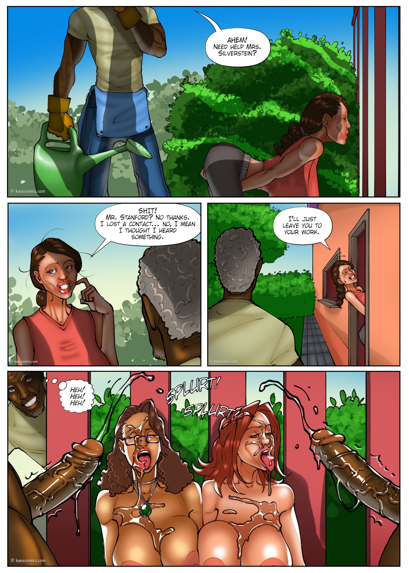 The Wife And The Black Gardeners (1-3) - Chapter 3