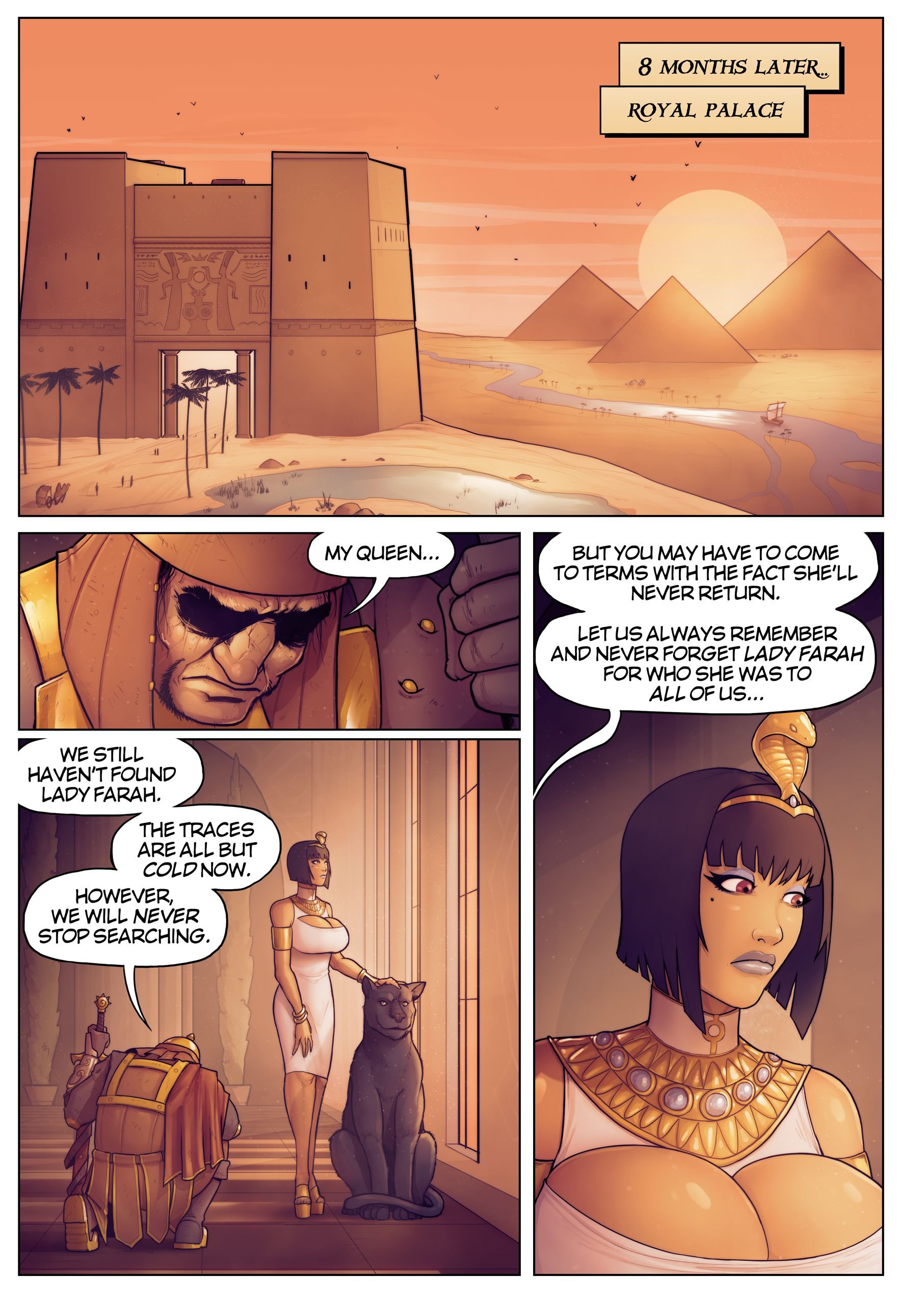 In The Shadow Of Anubis (1-6) - Chapter 1
