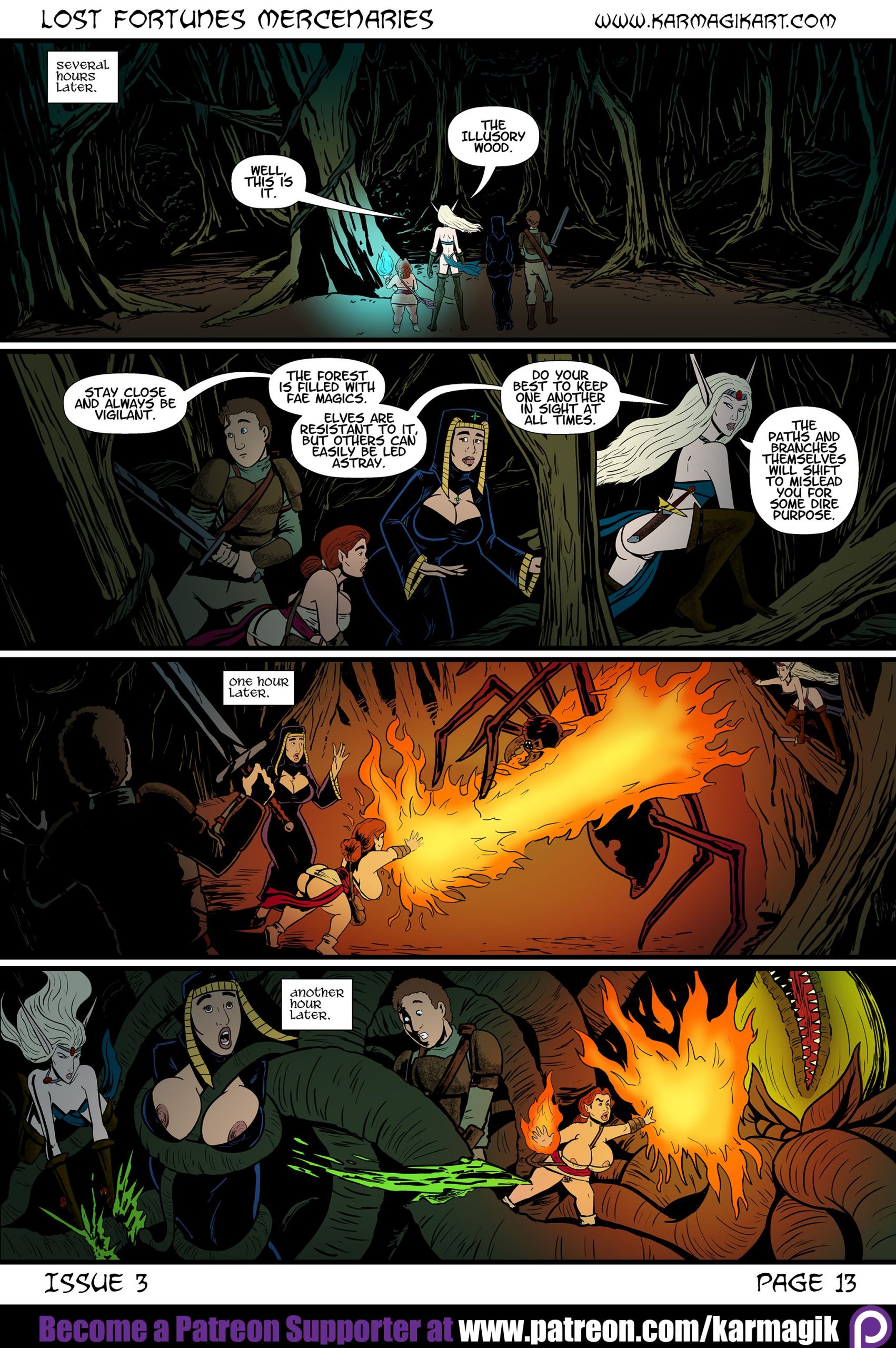 Lost Fortunes Mercenaries - Chapter 7-8