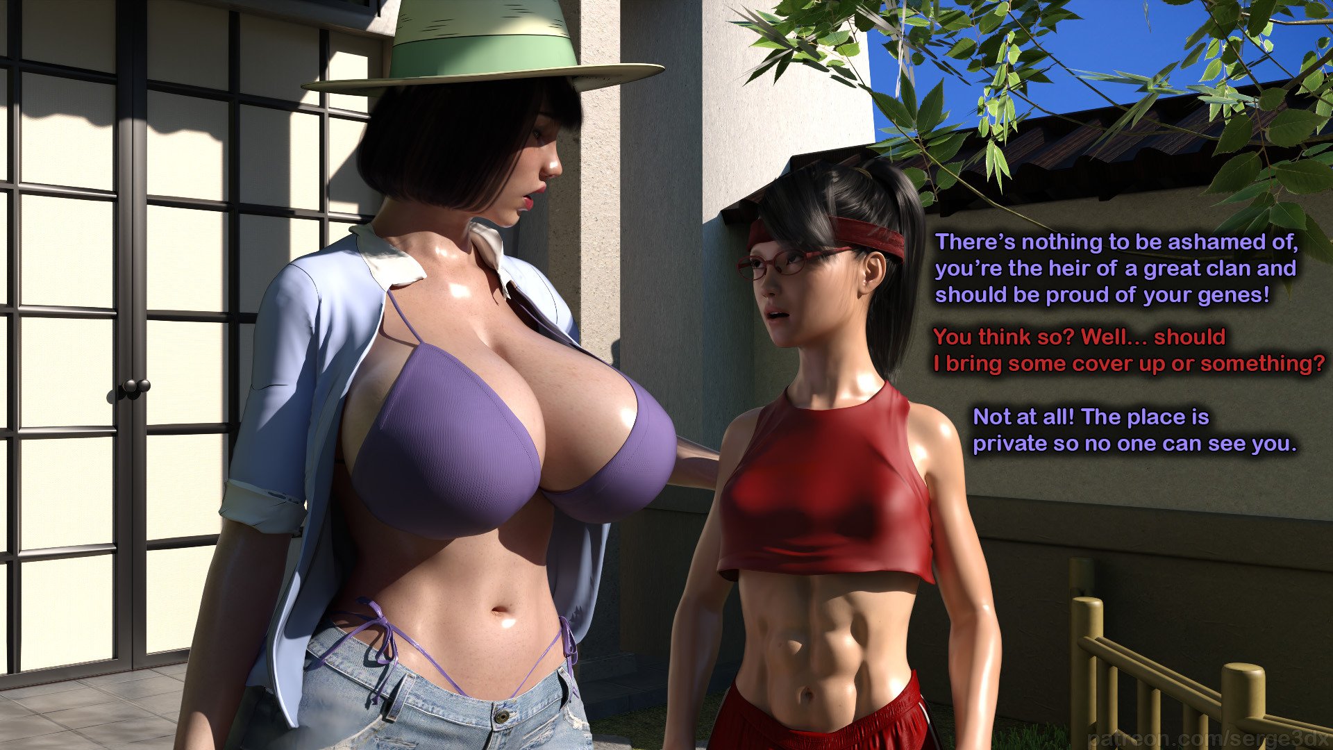 Hinata and Sarada - Chapter 2